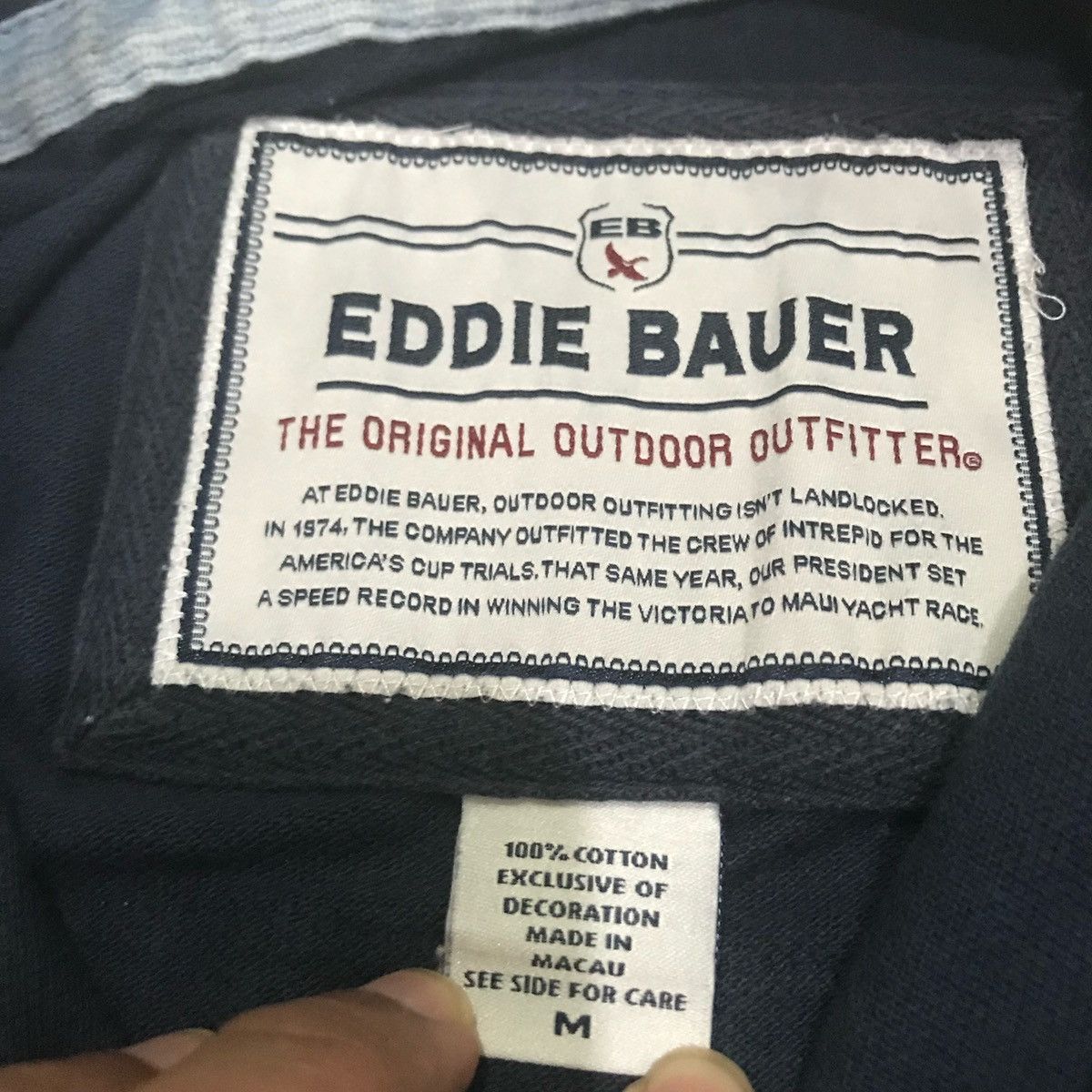 Eddie Bauer × Japanese Brand × Vintage Eddie Bauer Polos Size M Fits L Size US L / EU 52-54 / 3 - 8 Thumbnail