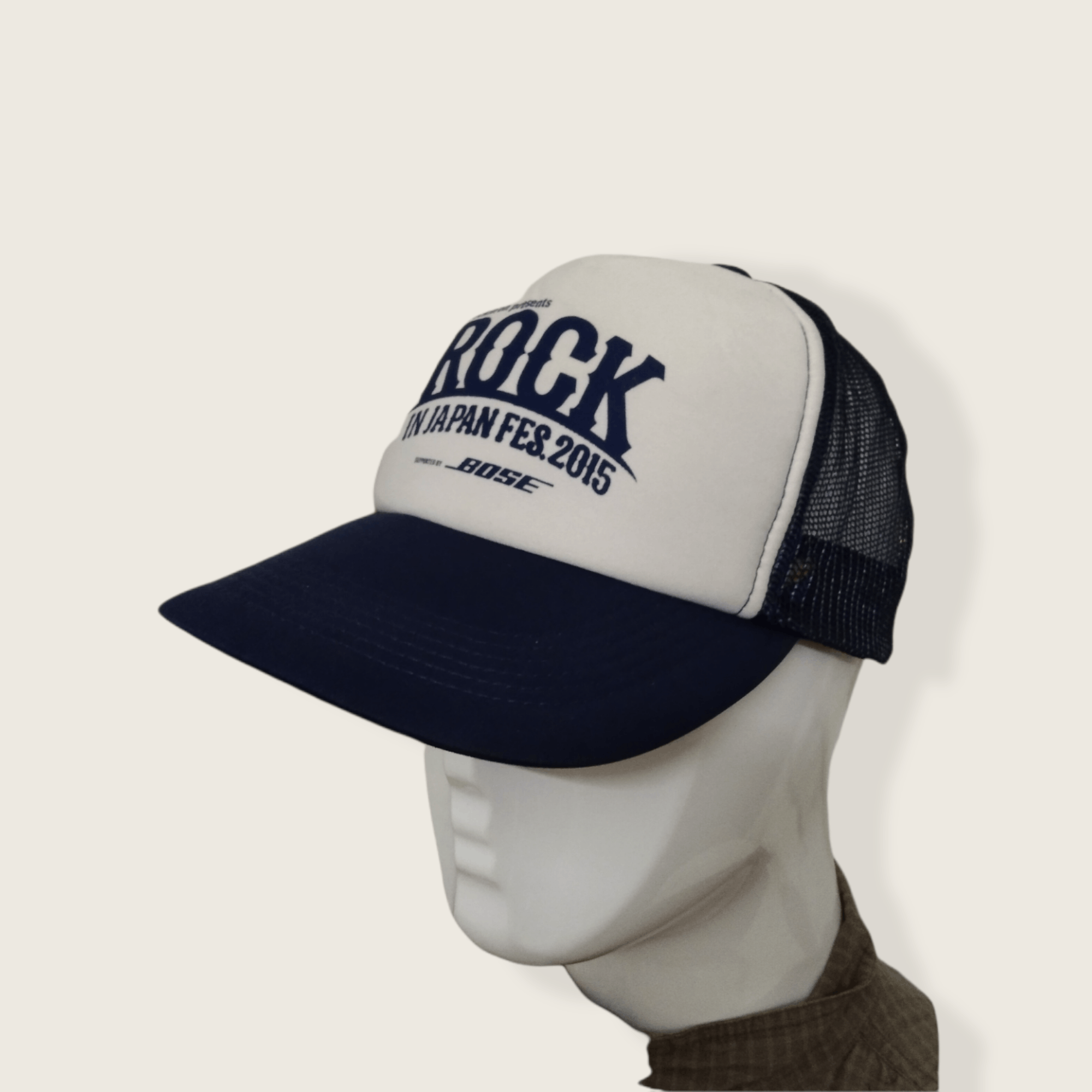 Japanese Brand RARE LIMITED EDITION ROCK IN JAPAN 2015 TRUCKER SNAPBACK Size ONE SIZE - 3 Thumbnail