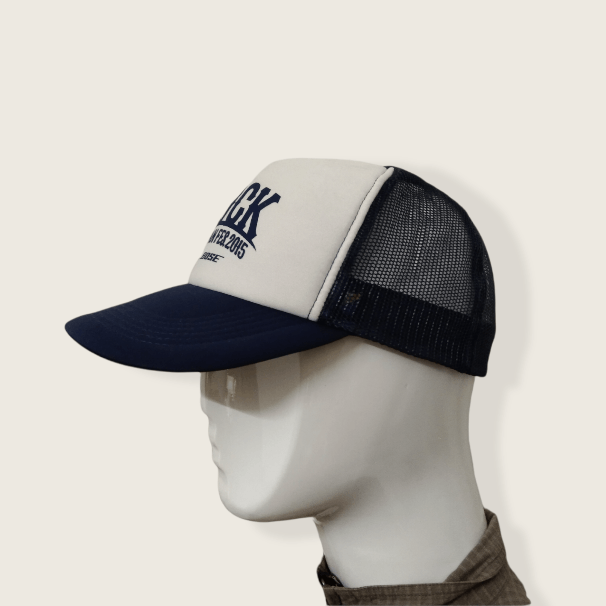 Japanese Brand RARE LIMITED EDITION ROCK IN JAPAN 2015 TRUCKER SNAPBACK Size ONE SIZE - 4 Thumbnail