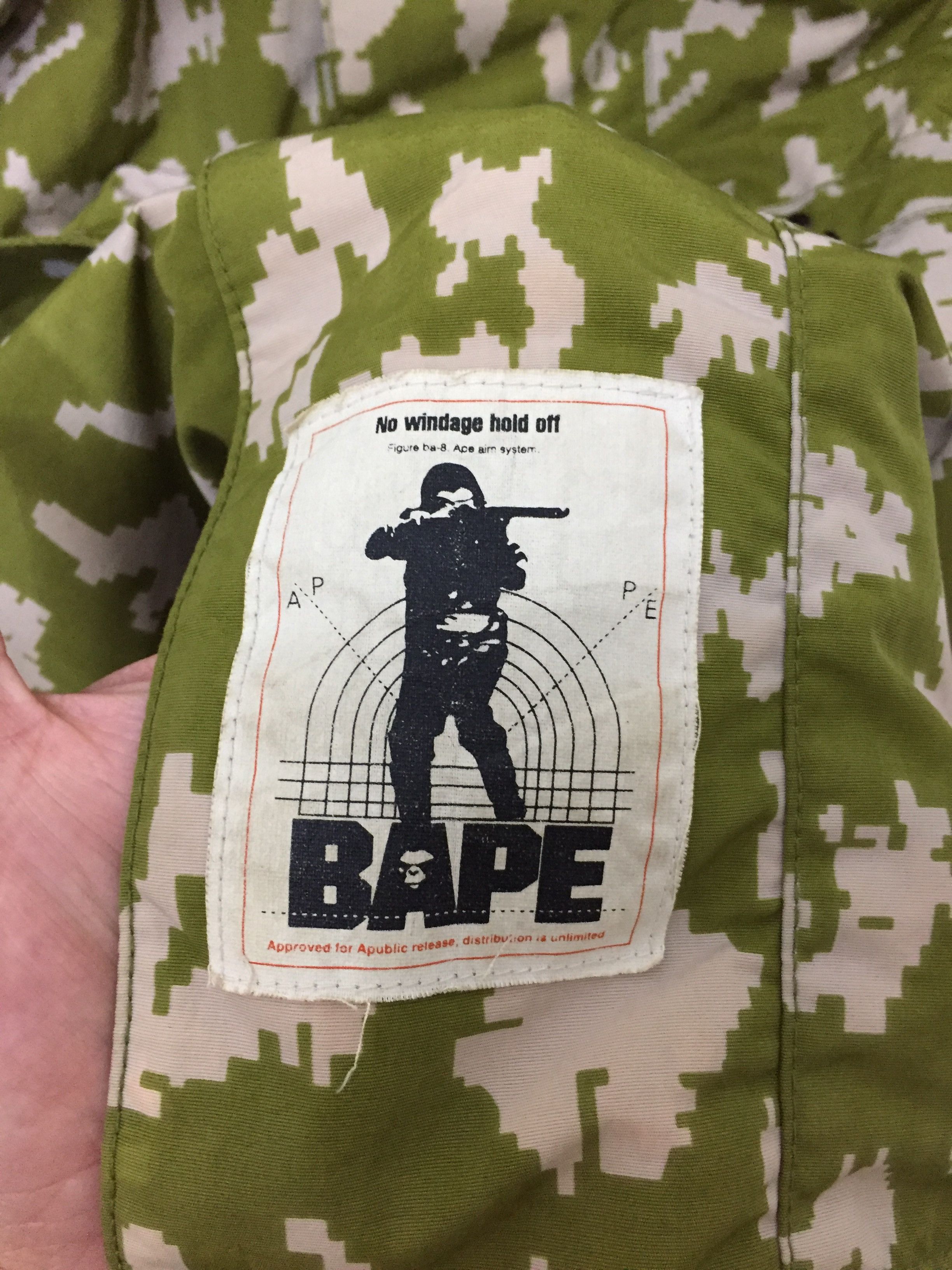 Bape 1998 Snowboard Camo parka jacket Size US M / EU 48-50 / 2 - 9 Thumbnail