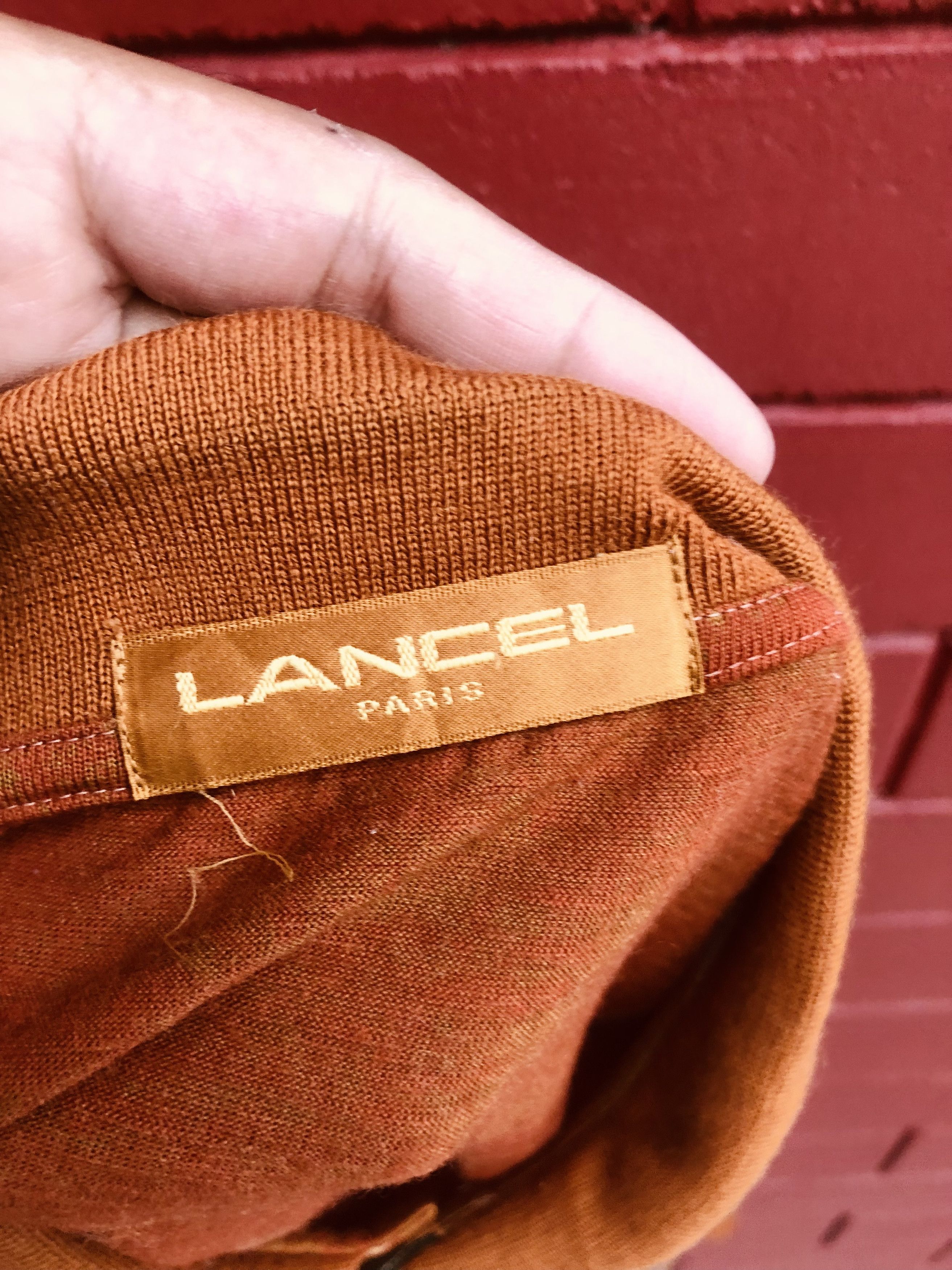 Japanese Brand Vintage Lancel Paris Travis Scott Fashion Style Size US M / EU 48-50 / 2 - 9 Thumbnail