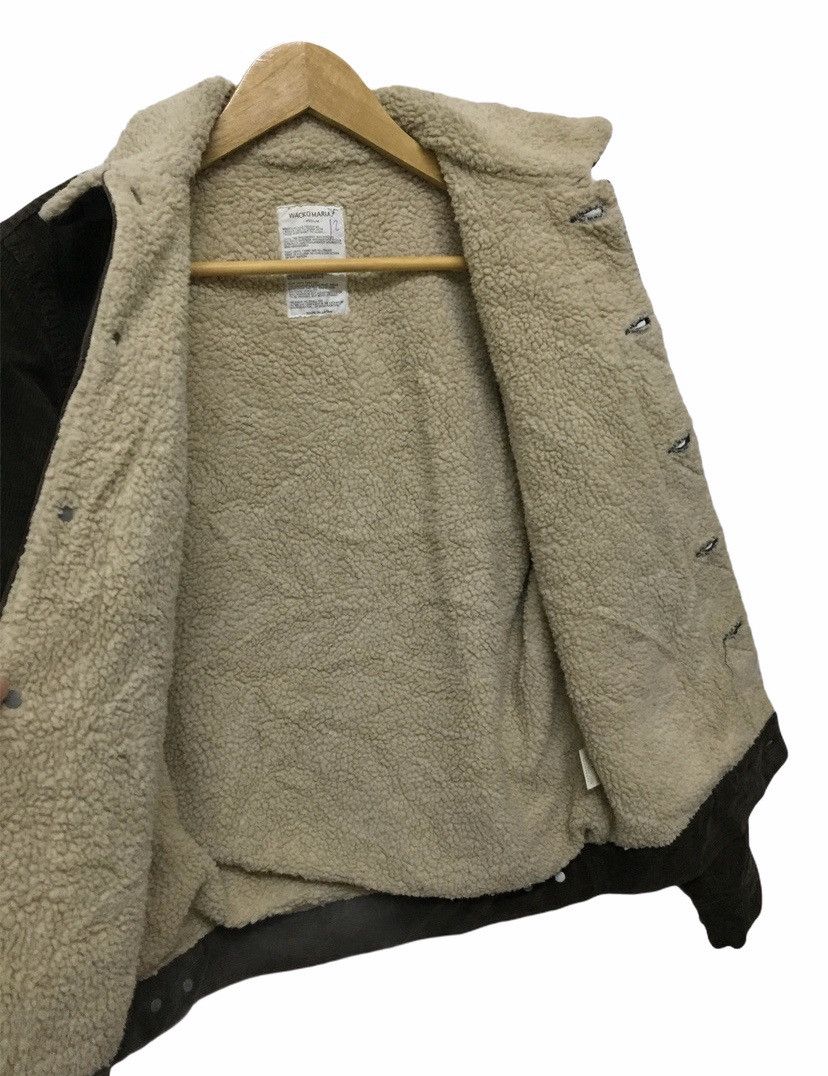 Wacko Maria Corduroy Sherpa Lined Chain stitch Trucker Jacket Size US S / EU 44-46 / 1 - 8 Thumbnail