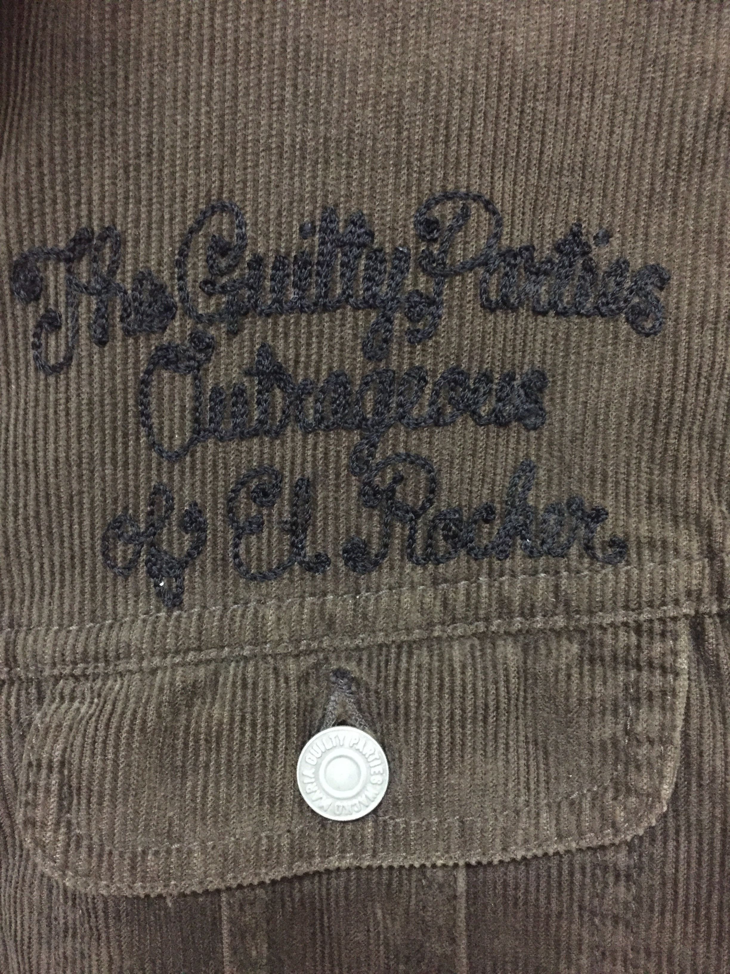 Wacko Maria Corduroy Sherpa Lined Chain stitch Trucker Jacket Size US S / EU 44-46 / 1 - 5 Thumbnail