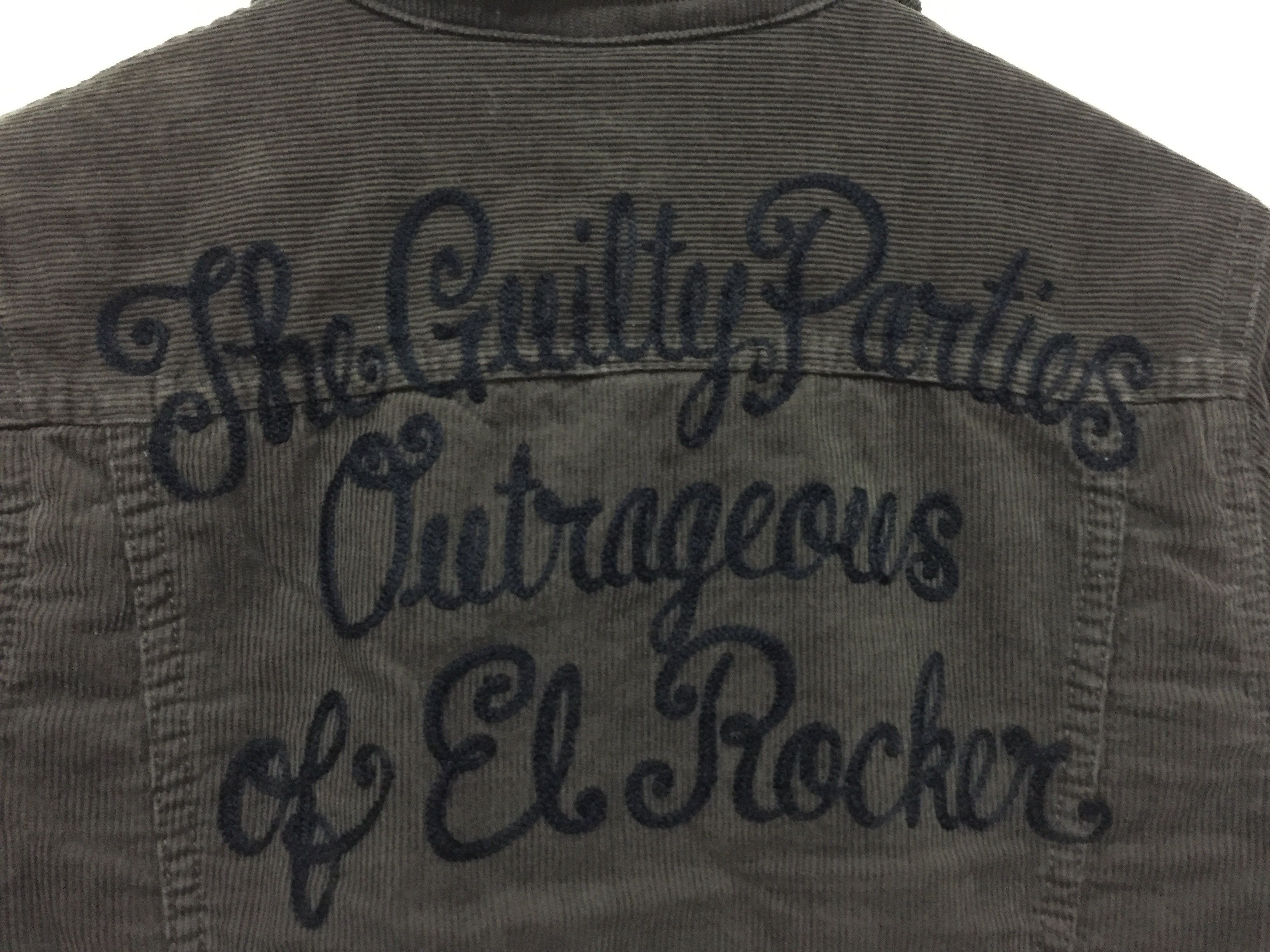 Wacko Maria Corduroy Sherpa Lined Chain stitch Trucker Jacket Size US S / EU 44-46 / 1 - 3 Thumbnail