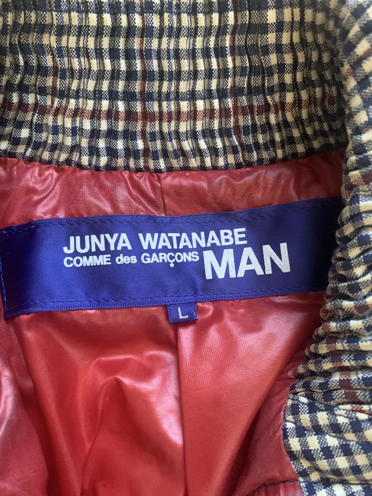 Comme des Garcons × Junya Watanabe Junya Watanabe for CDG Man Plaid Ski Jacket AW 2005 Size US L / EU 52-54 / 3 - 4 Thumbnail