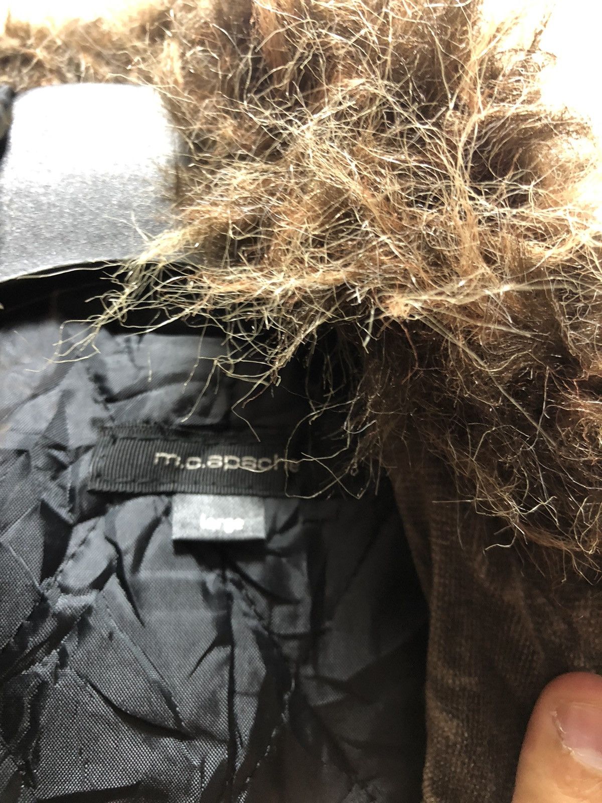 Designer × Japanese Brand MC APACHE Jacket Hoodie Fur Velvet Japan Size US M / EU 48-50 / 2 - 3 Thumbnail
