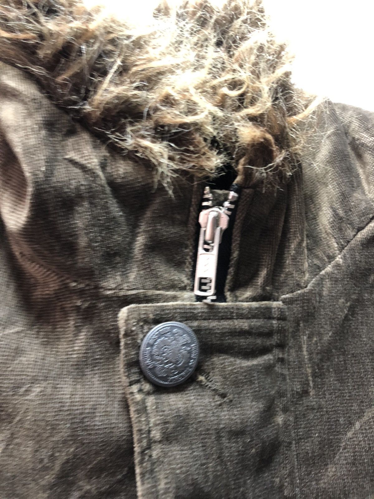 Designer × Japanese Brand MC APACHE Jacket Hoodie Fur Velvet Japan Size US M / EU 48-50 / 2 - 2 Thumbnail