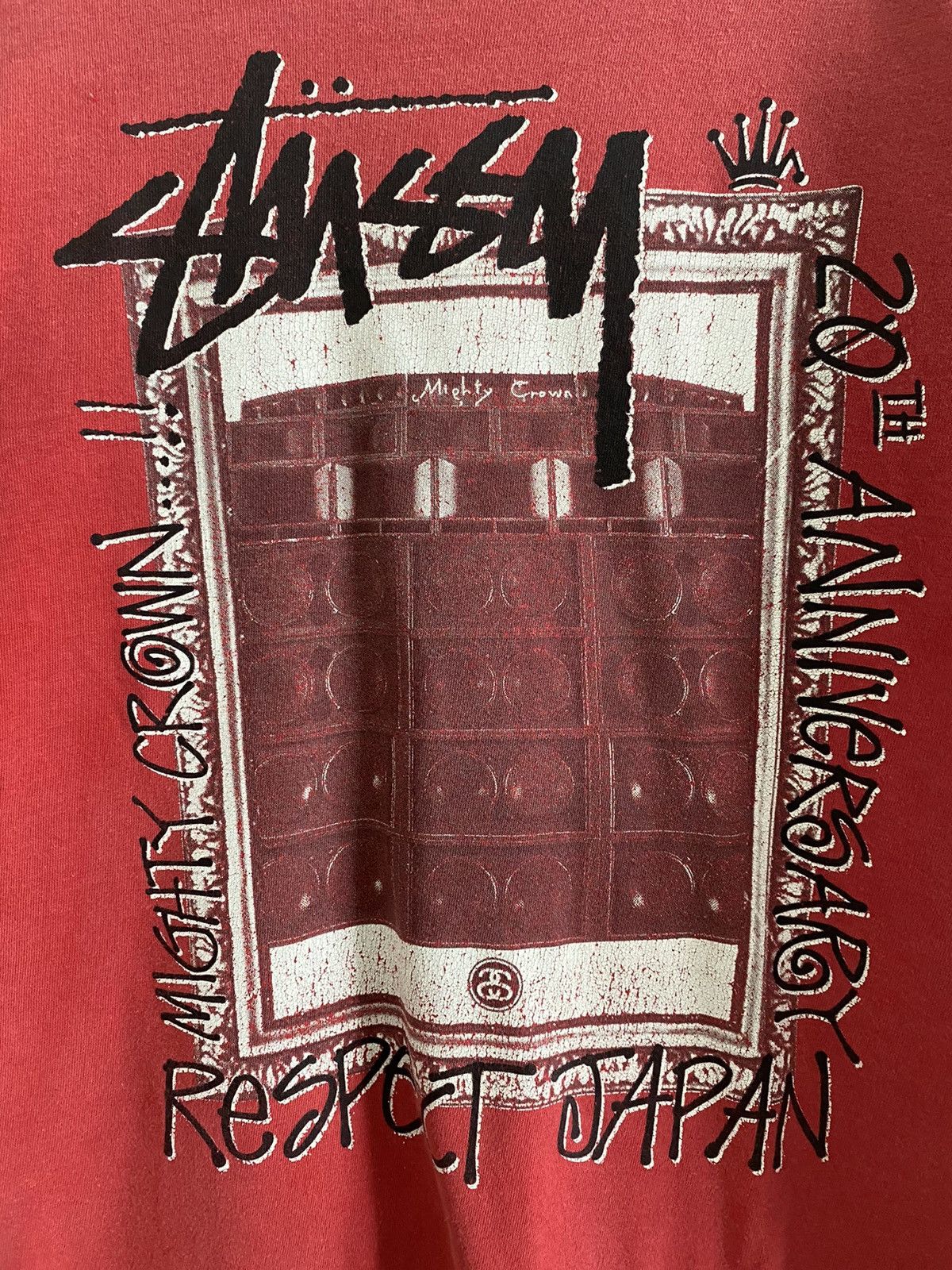 Stussy × Vintage Vintage Stussy 20th Anniversary Might Crown Tour Size US S / EU 44-46 / 1 - 8 Thumbnail