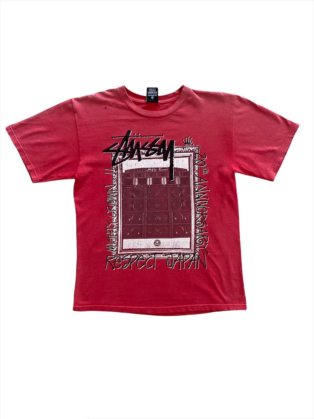 Stussy × Vintage Vintage Stussy 20th Anniversary Might Crown Tour Size US S / EU 44-46 / 1 - 2 Thumbnail