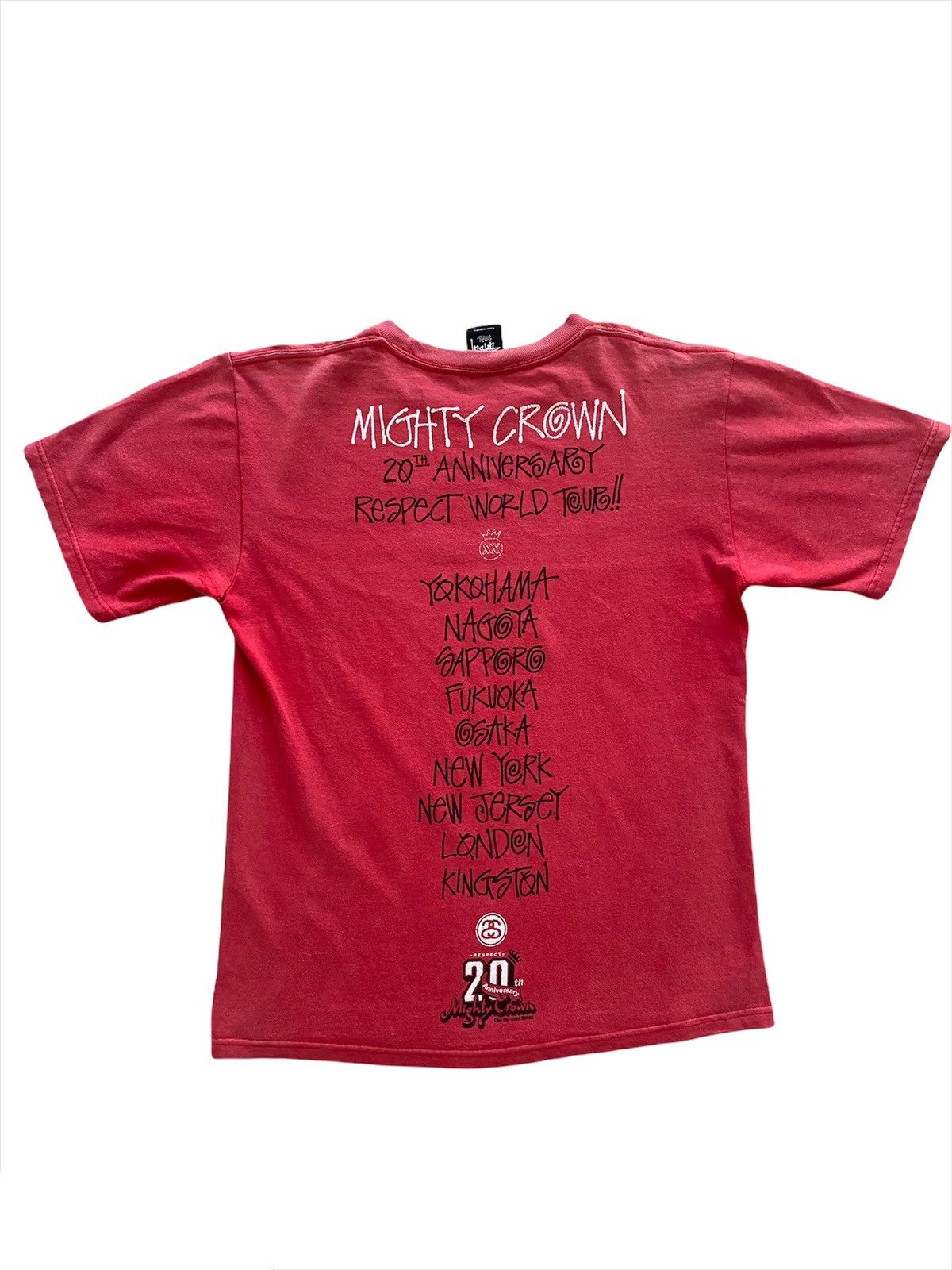 Stussy × Vintage Vintage Stussy 20th Anniversary Might Crown Tour Size US S / EU 44-46 / 1 - 3 Thumbnail