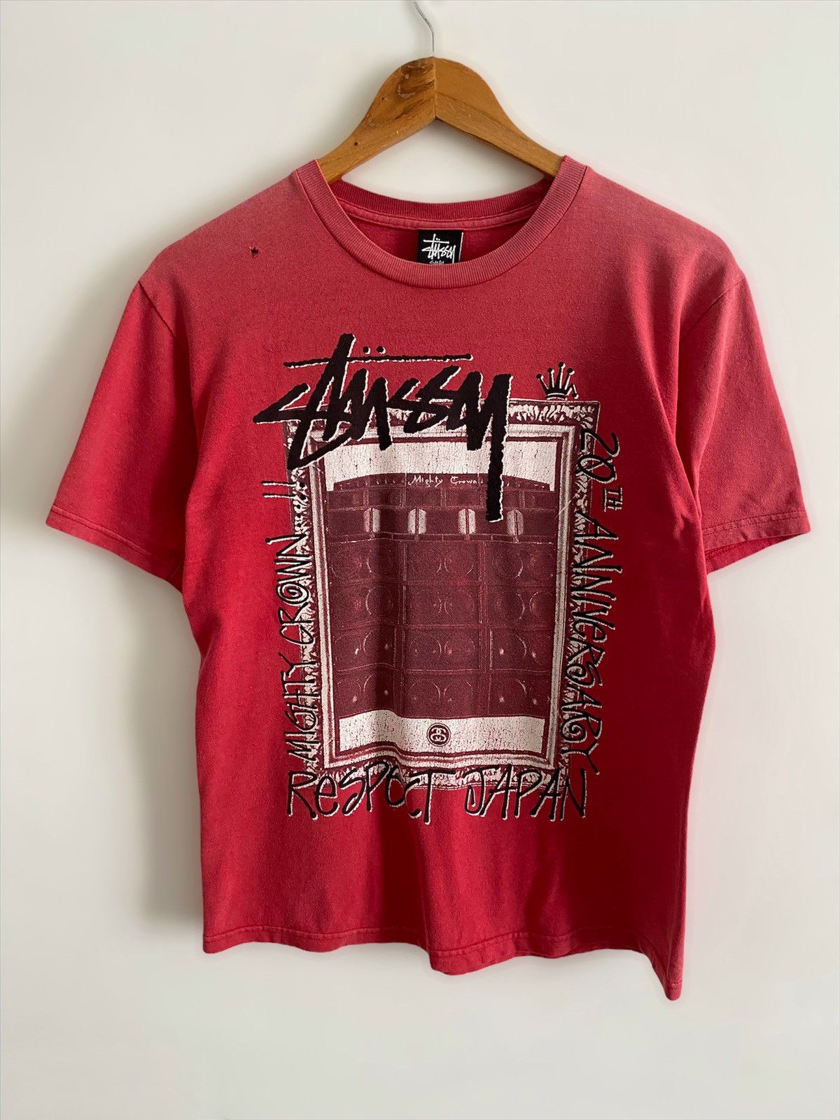 Stussy × Vintage Vintage Stussy 20th Anniversary Might Crown Tour Size US S / EU 44-46 / 1 - 1 Thumbnail