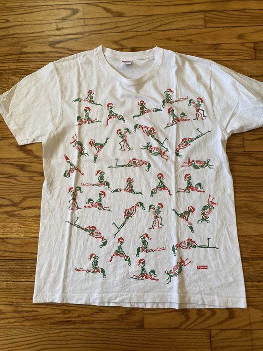 Supreme 2017 cheap christmas tee