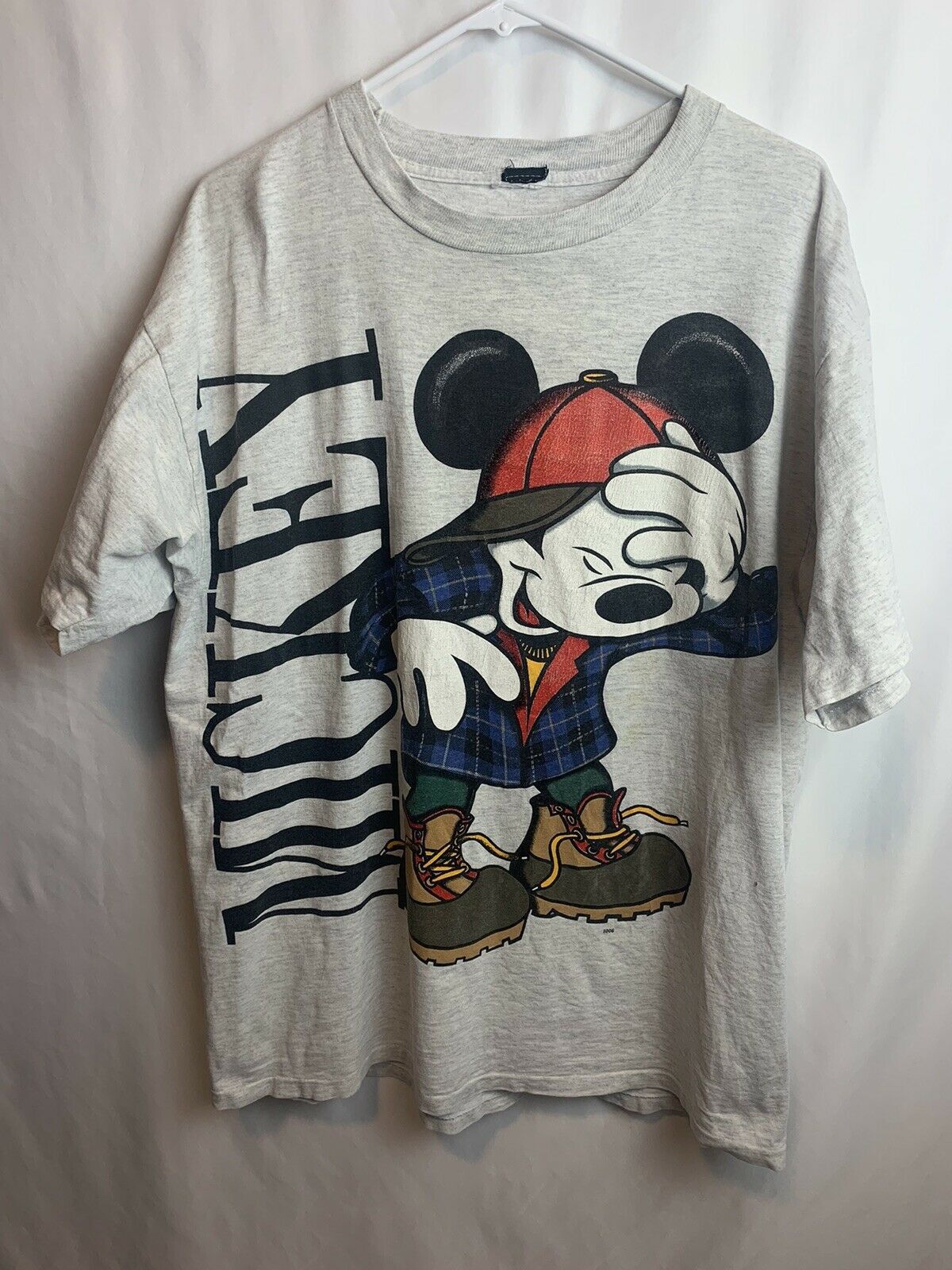 Disney Vintage 90’s Walt Disney Hip Hop Mickey Mouse Men’s T-shirt ...