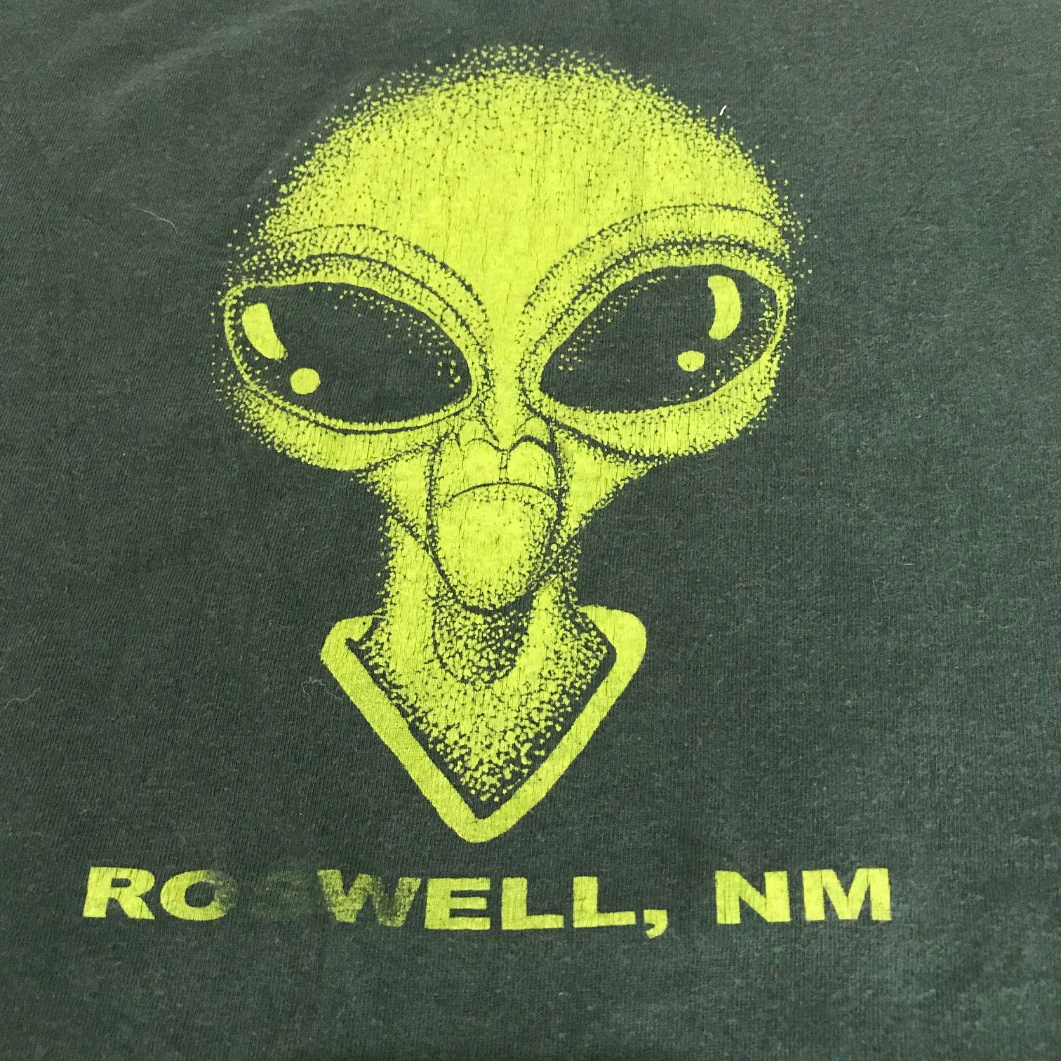 Vintage Vintage Y2k Roswell Alien UFO BigFace Tee graphic streetwear Size US S / EU 44-46 / 1 - 3 Thumbnail