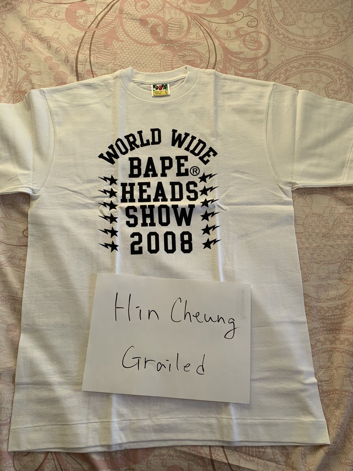 Bape 2008 Heads Show Tee | Grailed