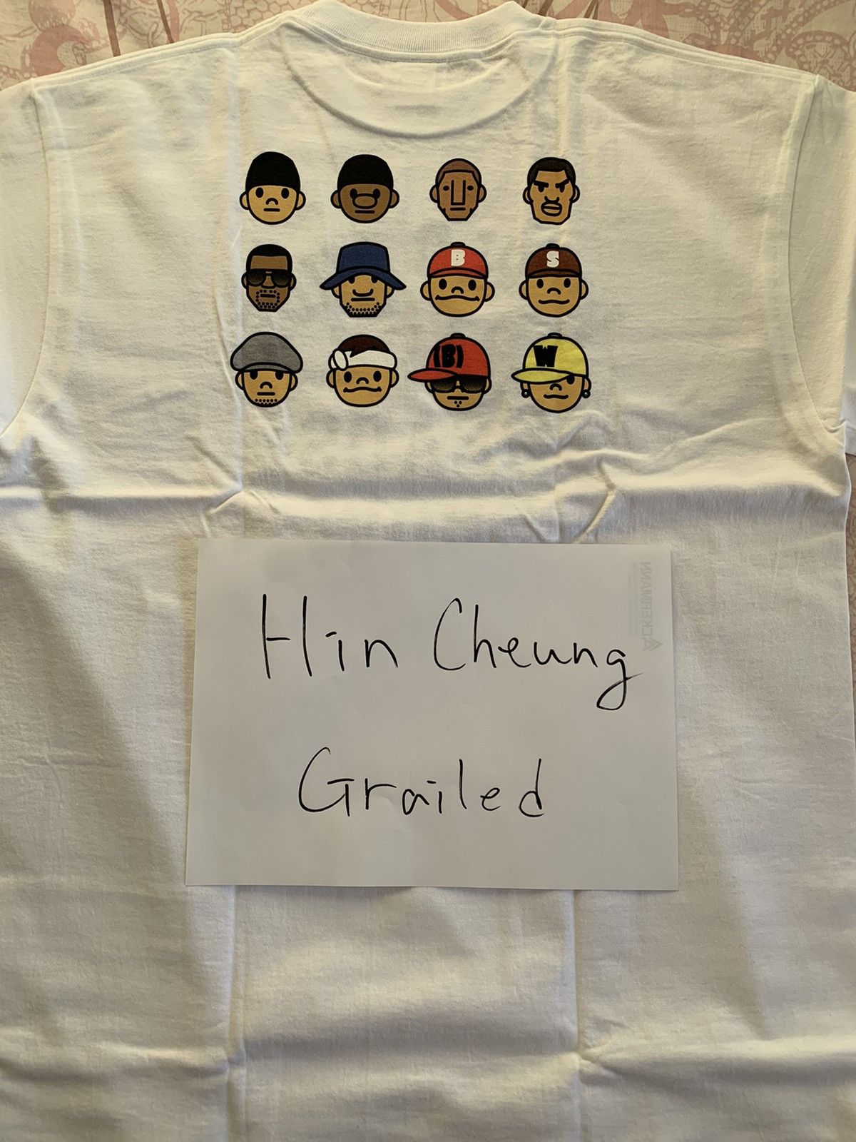 Bape Bape 2008 Bape Head Show Worldwide Tour tee Size US L / EU 52-54 / 3 - 2 Thumbnail