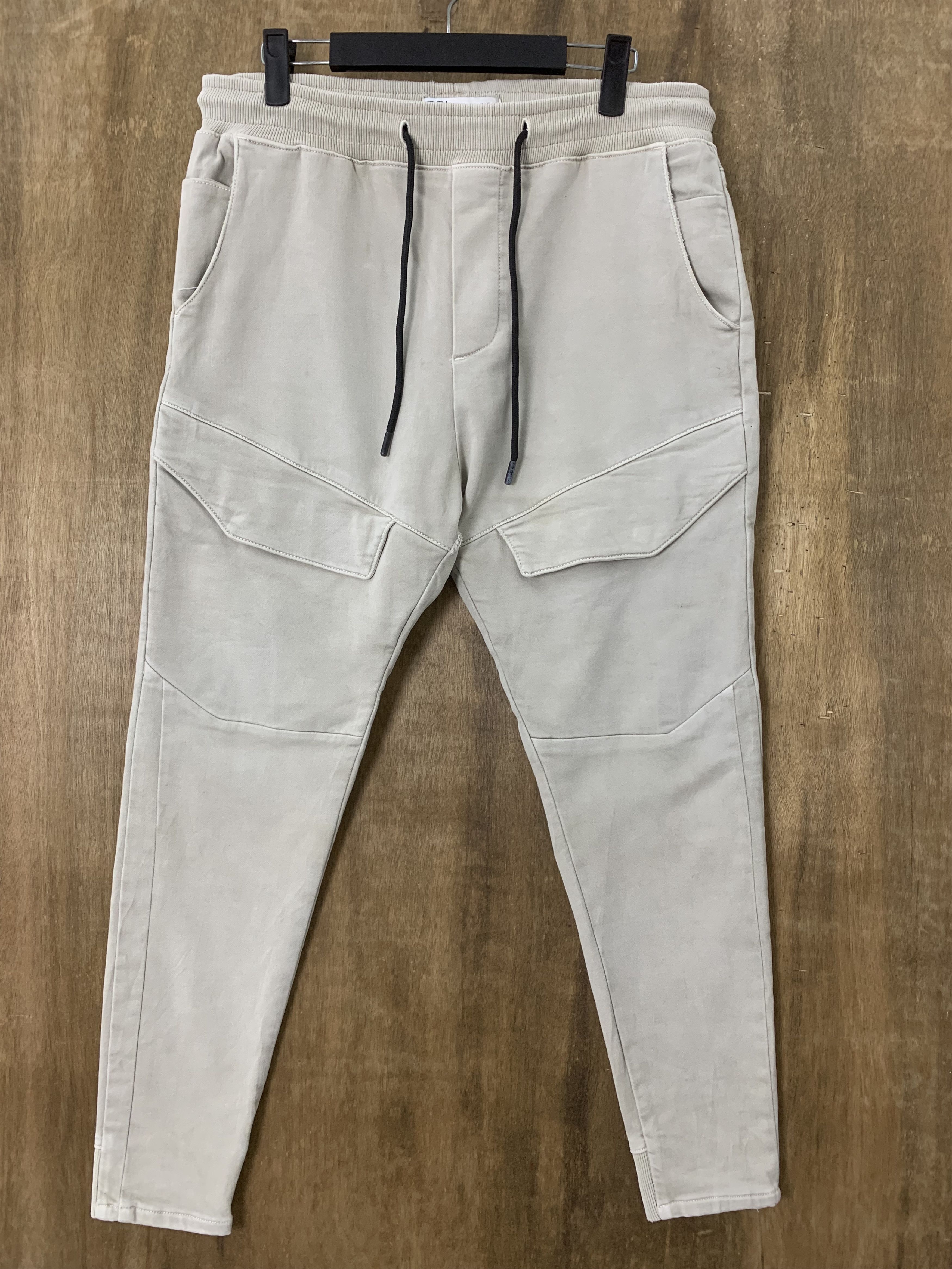 image of Zara Jogger Pants Multipocket Streetwear Raf Simons Style in White, Men's (Size 31)