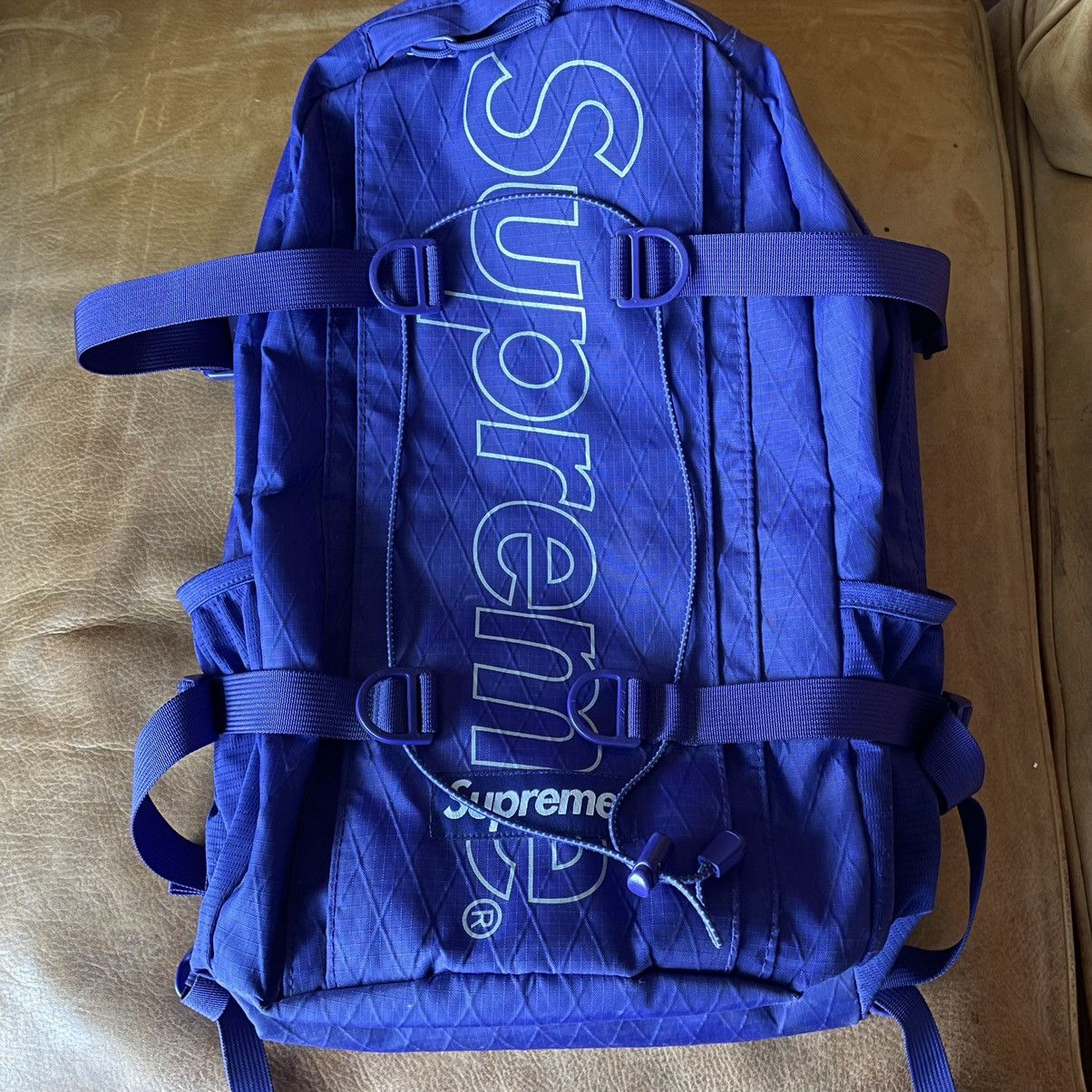 Buy Supreme Backpack 'Purple' - FW18B8 PURPLE