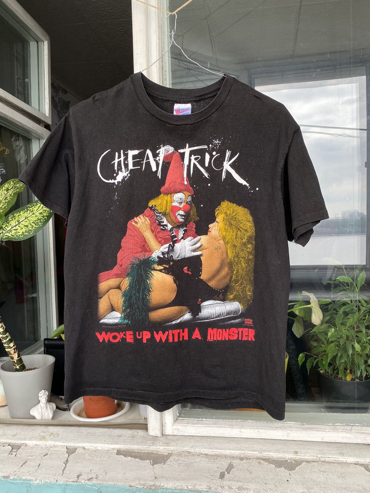 Band Tees × Vintage Vintage Cheap trick Tshirt 1994 woke up with a