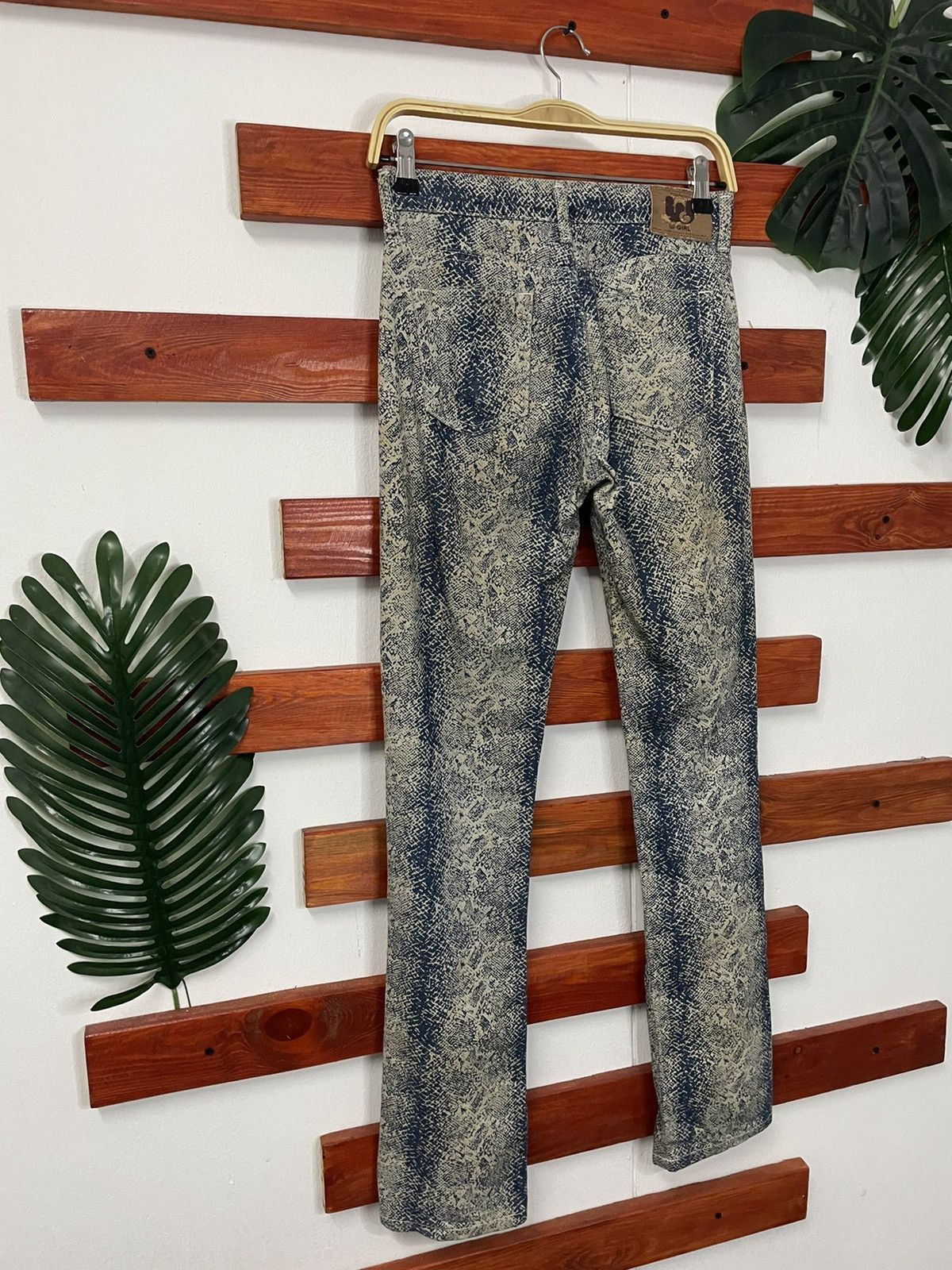 Hysteric Glamour Snake Skin Jeans Style by Wrangler - Main Image