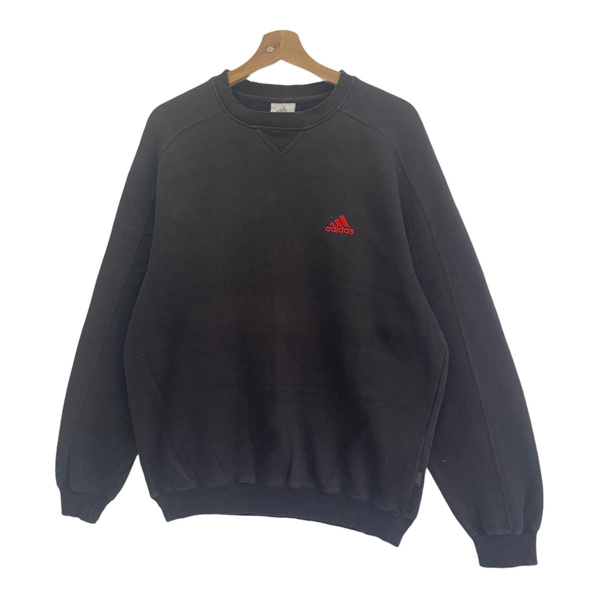 Adidas Adidas Embroidered Small Logo Crewneck Sweatshirt Size M Size US M / EU 48-50 / 2 - 3 Thumbnail
