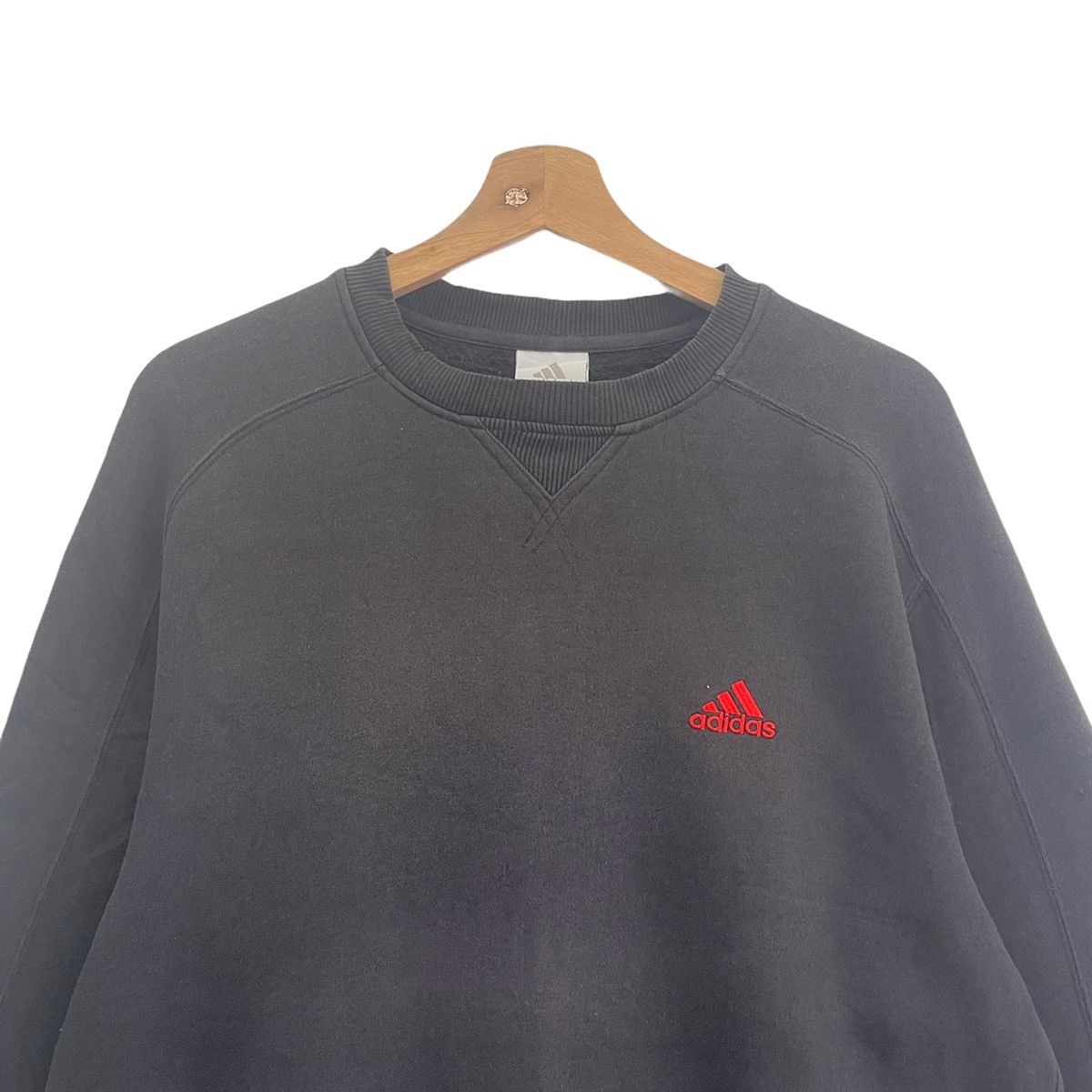 Adidas Adidas Embroidered Small Logo Crewneck Sweatshirt Size M Size US M / EU 48-50 / 2 - 4 Thumbnail