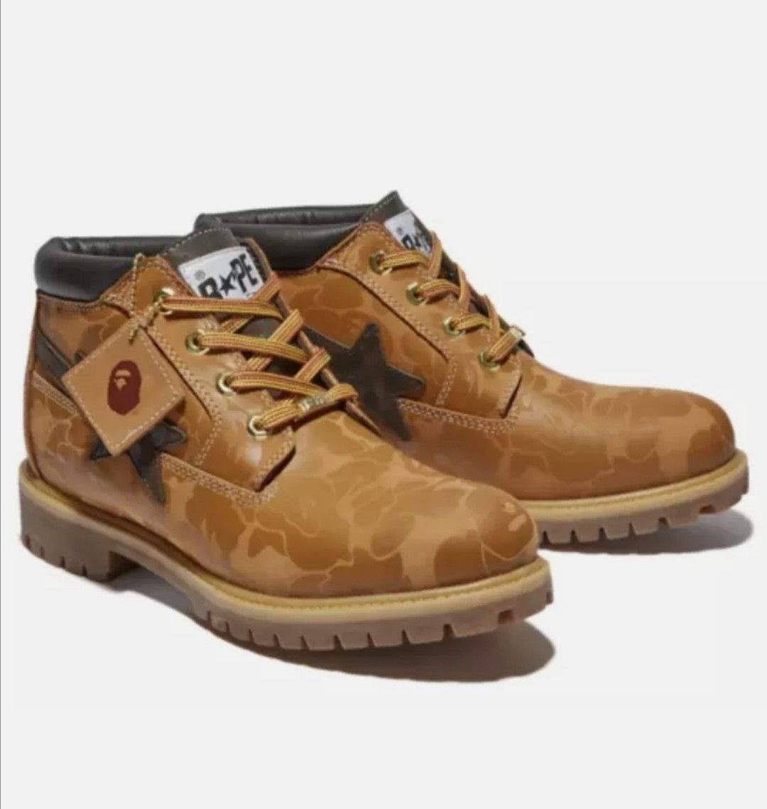 Bape × Timberland Bape Timberland Chukka Boots | Grailed Bape × Timberland Bape Timberland Chukka Boots | Grailed