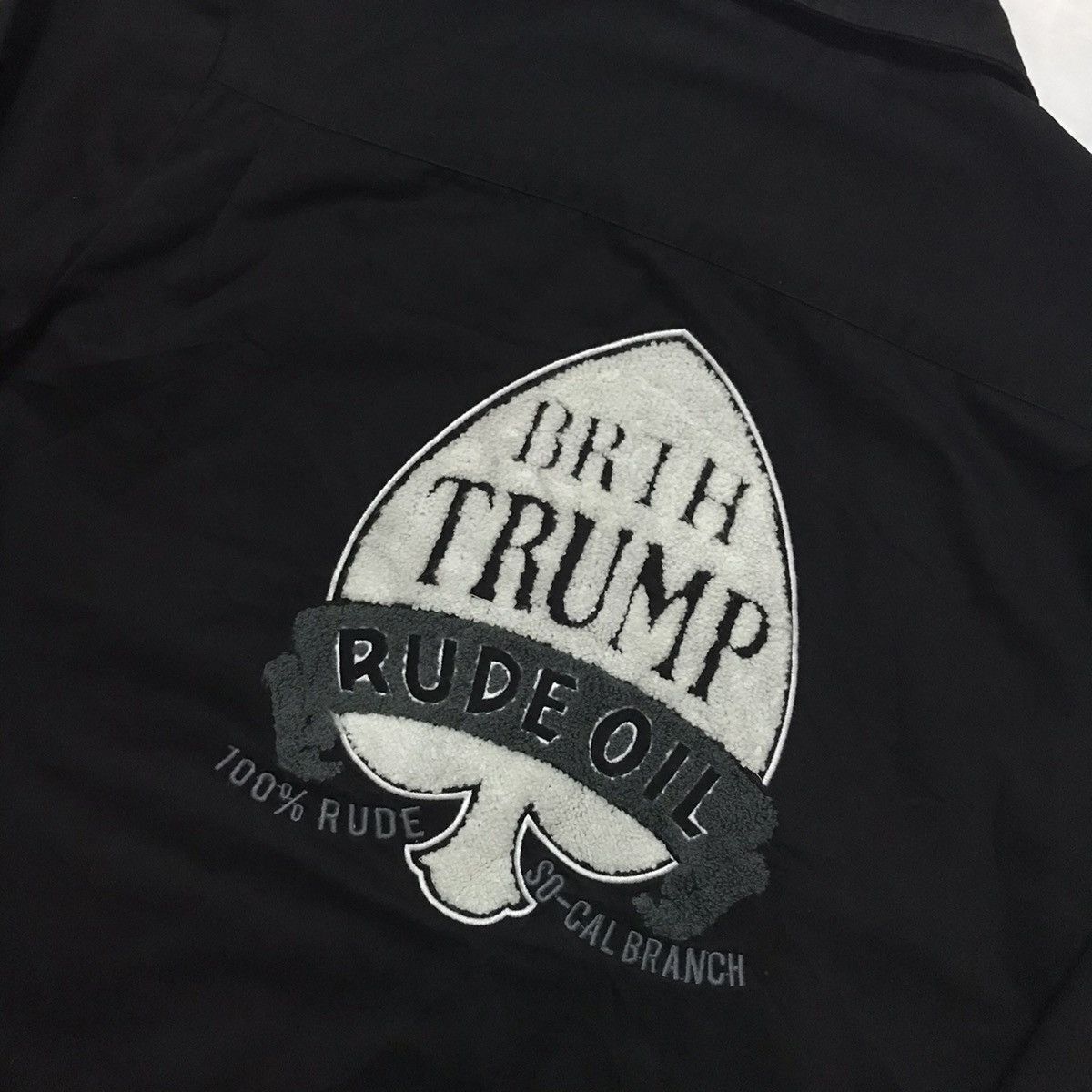 Number (N)ine Brth Breath BreathMint Trump Rude Oil Cotton Jacket Size US M / EU 48-50 / 2 - 5 Thumbnail