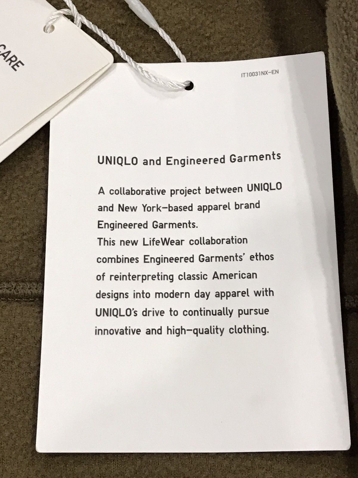 Engineered Garments × Uniqlo Uniqlo X Engineered Garment Combination Fleece Jacket Size US XL / EU 56 / 4 - 9 Thumbnail