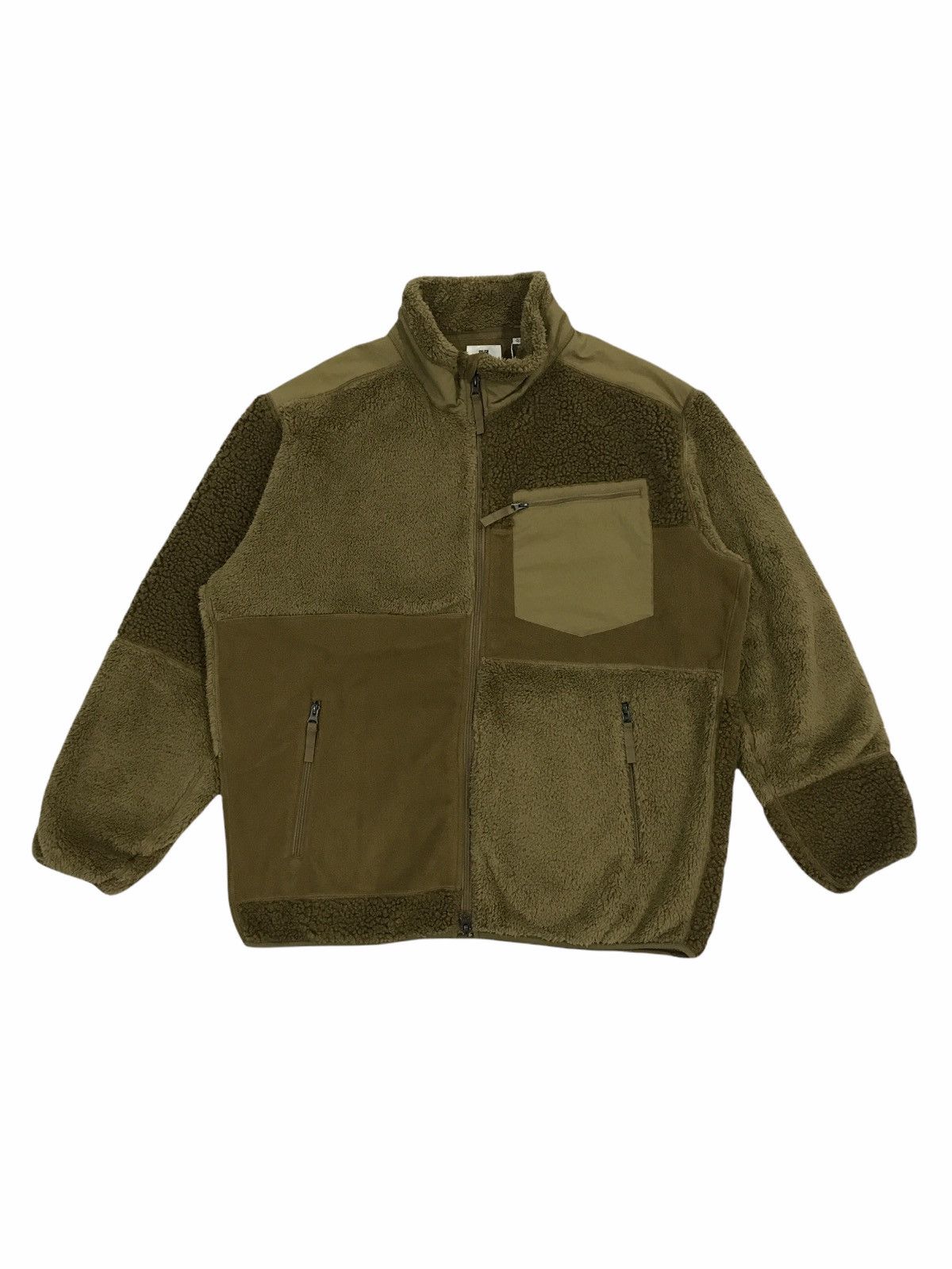 Engineered Garments × Uniqlo Uniqlo X Engineered Garment Combination Fleece Jacket Size US XL / EU 56 / 4 - 1 Thumbnail