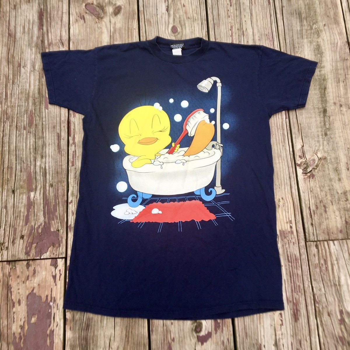 Vintage Vintage 90s tweety Bird bath shirt | Grailed