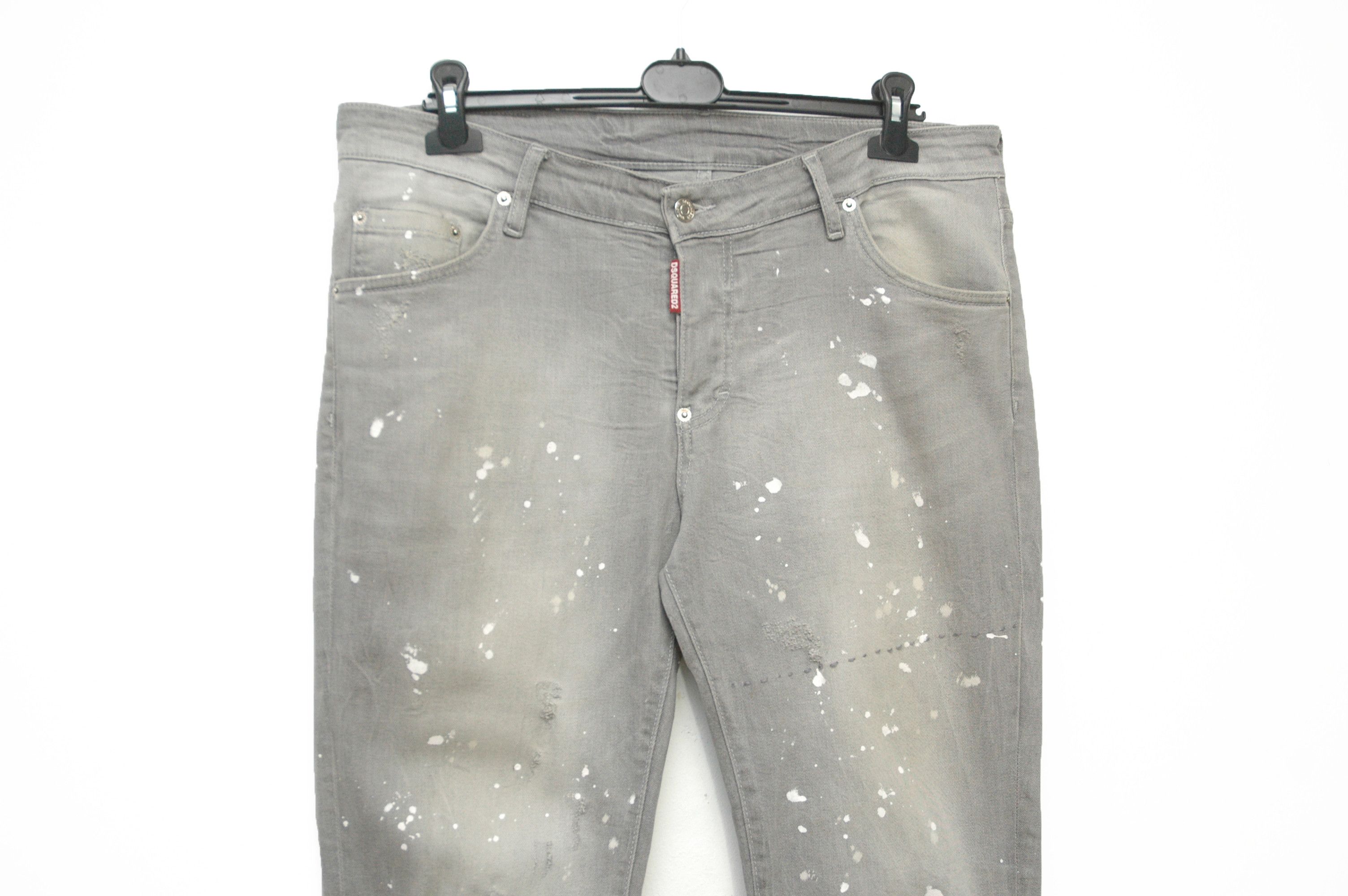 Dsquared2 Dsquared2 Luxury Denim Jeans Paint Print Size 56 Size US 40 / EU 56 - 2 Thumbnail