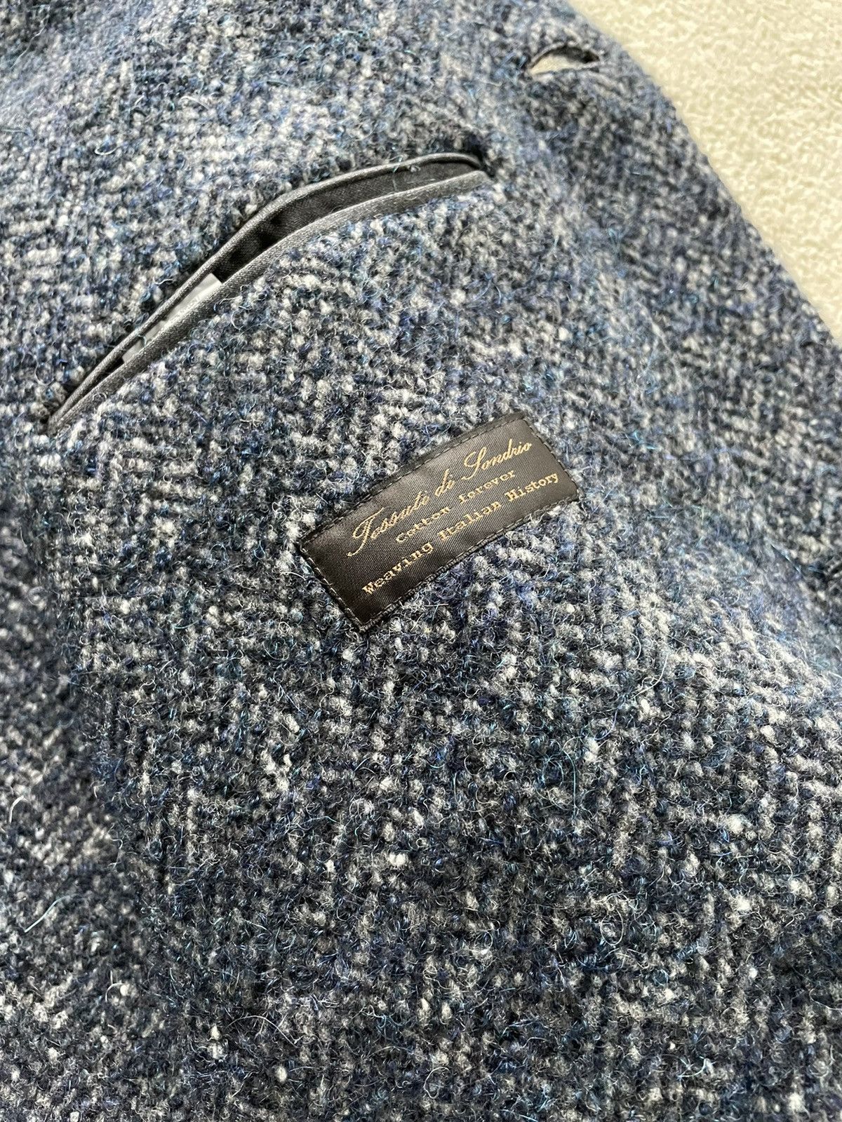 J.Crew Unstructured Italian Herringbone Topcoat Size US M / EU 48-50 / 2 - 5 Thumbnail