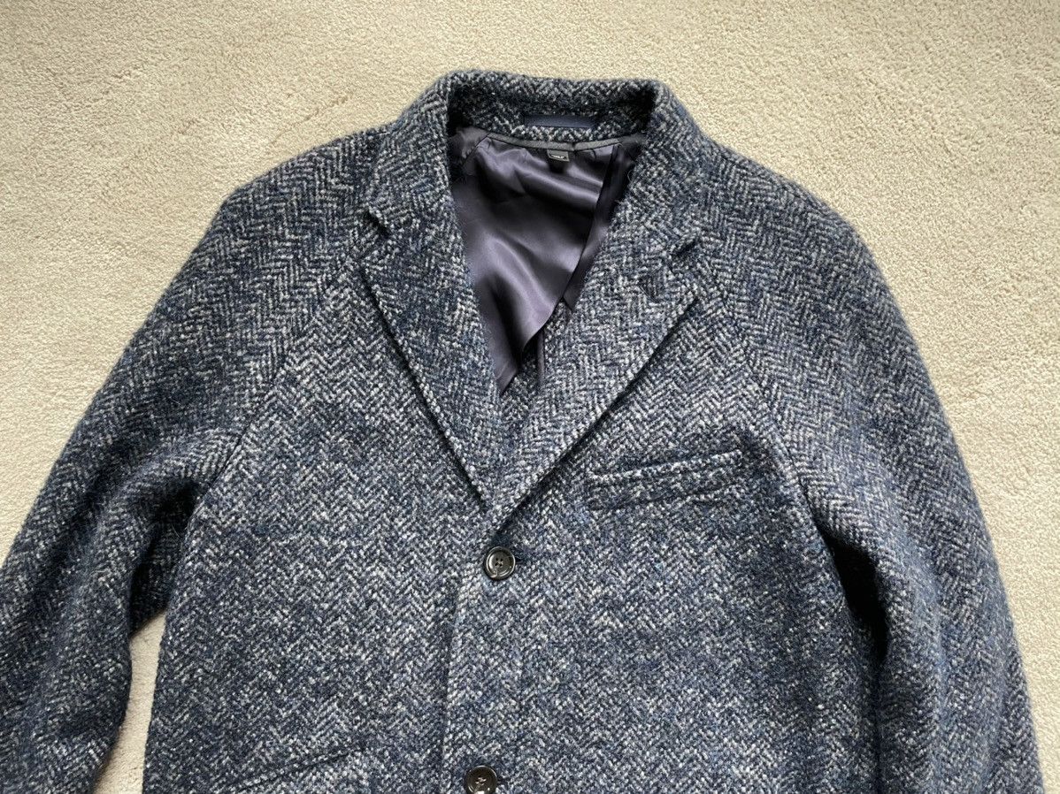 J.Crew Unstructured Italian Herringbone Topcoat Size US M / EU 48-50 / 2 - 2 Thumbnail