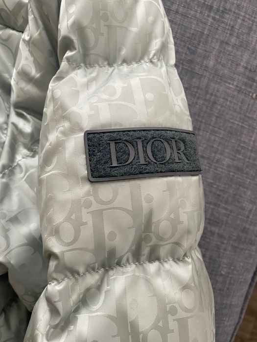 Puffer Dior Silver size L International in Polyester - 30836151