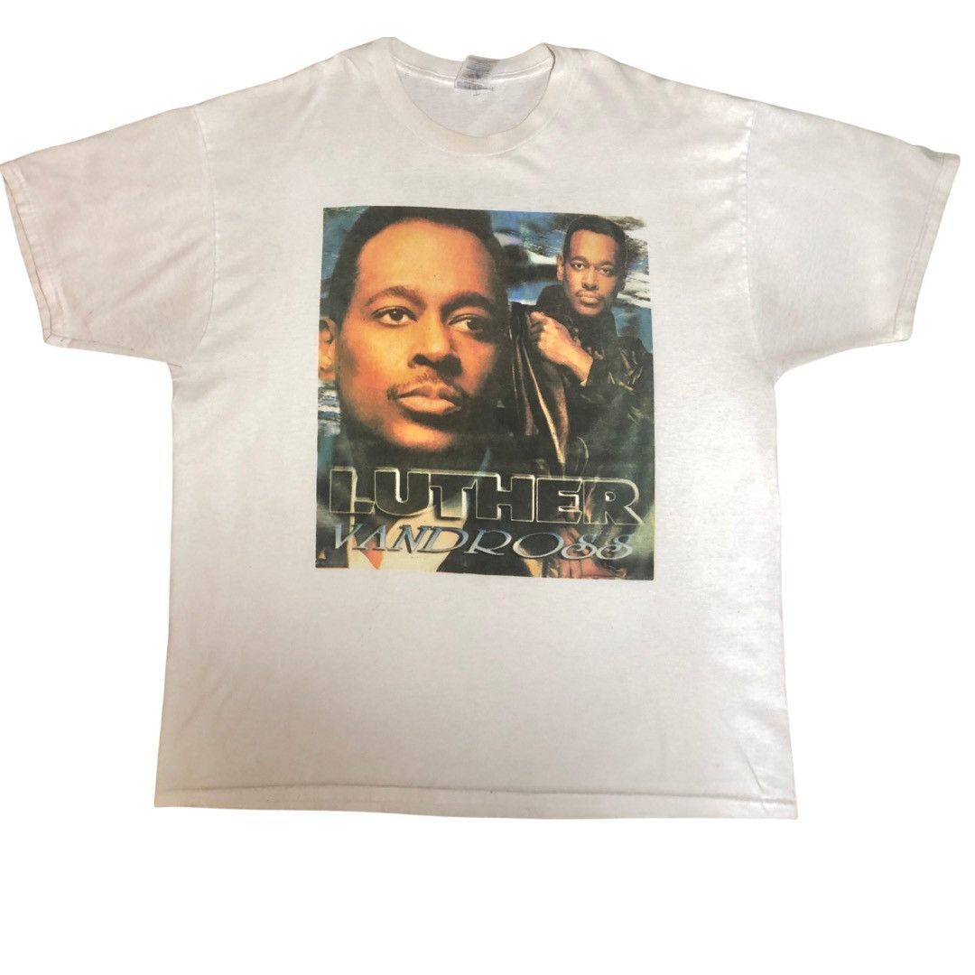 Band Tees Luther Vandross 2002 Tour T-Shirt Size US XXL / EU 58 / 5 - 1 Thumbnail