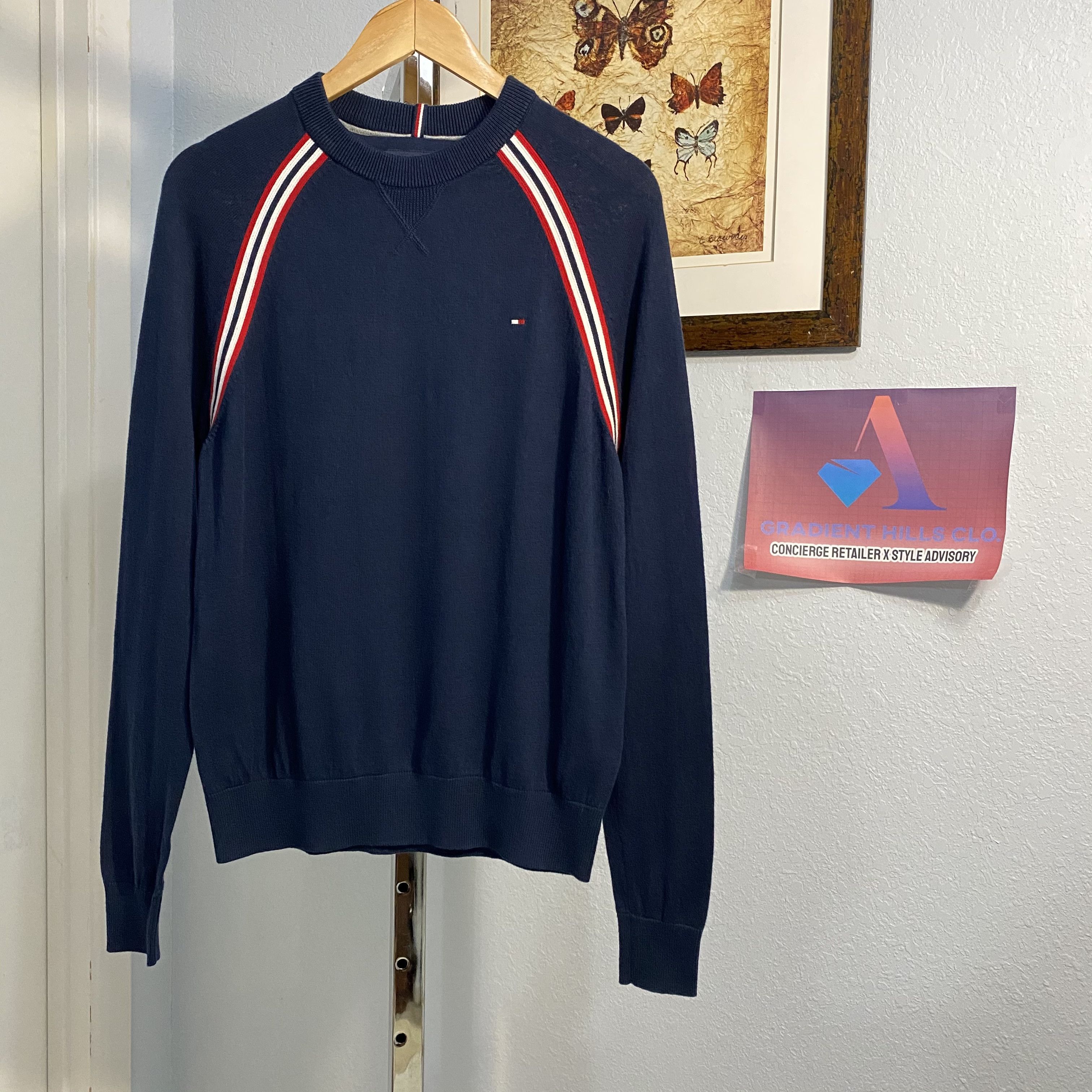 Tommy Hilfiger Iconic Signature Flag Logo L/s Sweater | Grailed