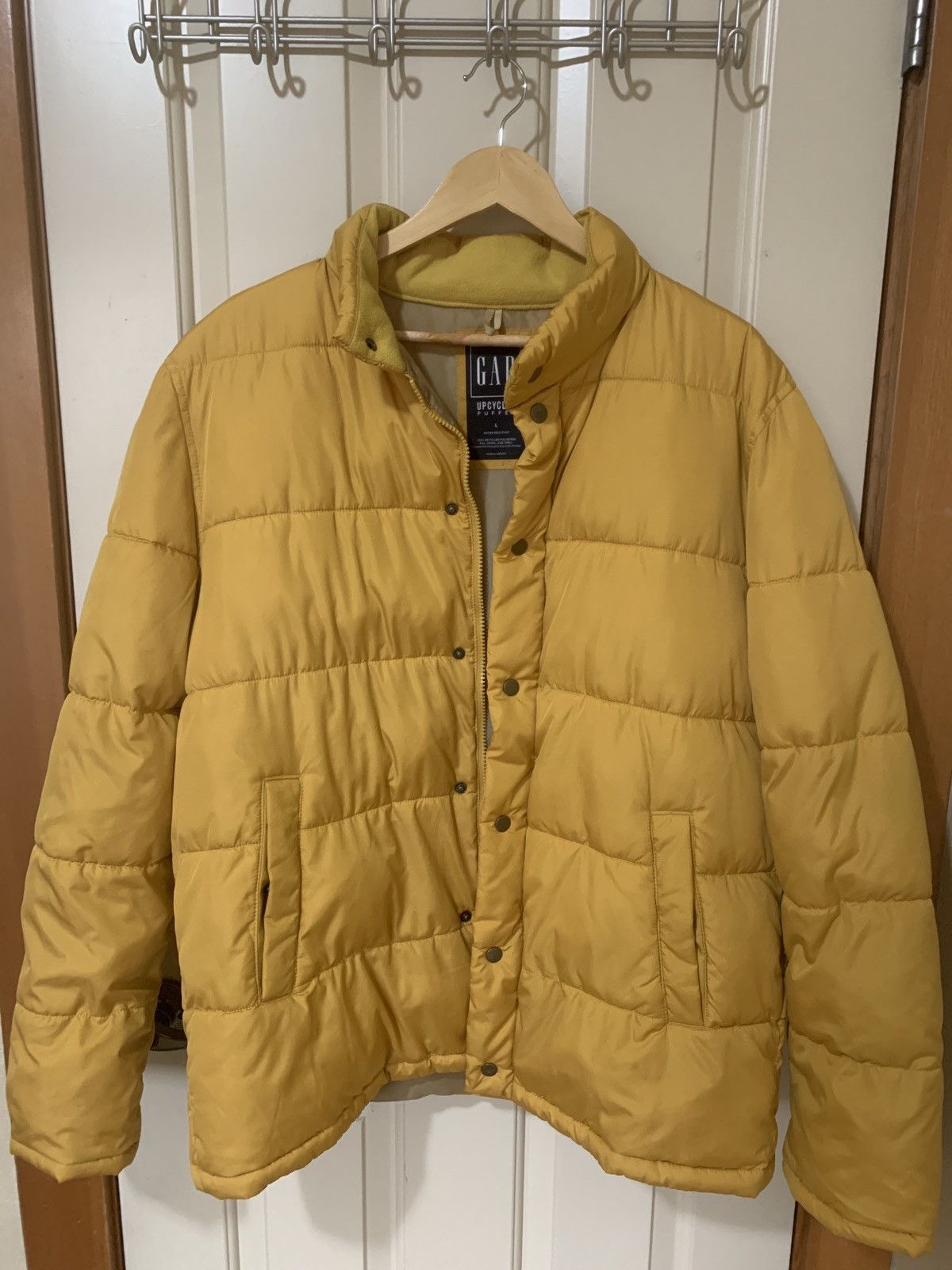 Gap GAP Upcycled Puffer Jacket | Grailed