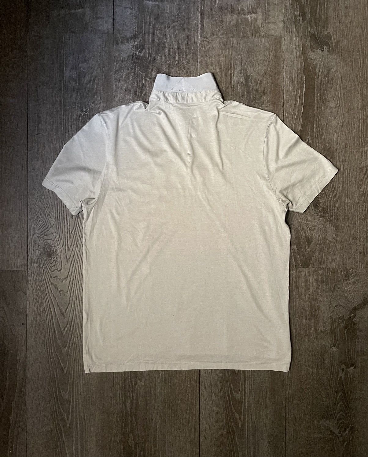 Lanvin Lanvin Contrast Collar Grey Polo Size US XL / EU 56 / 4 - 3 Thumbnail