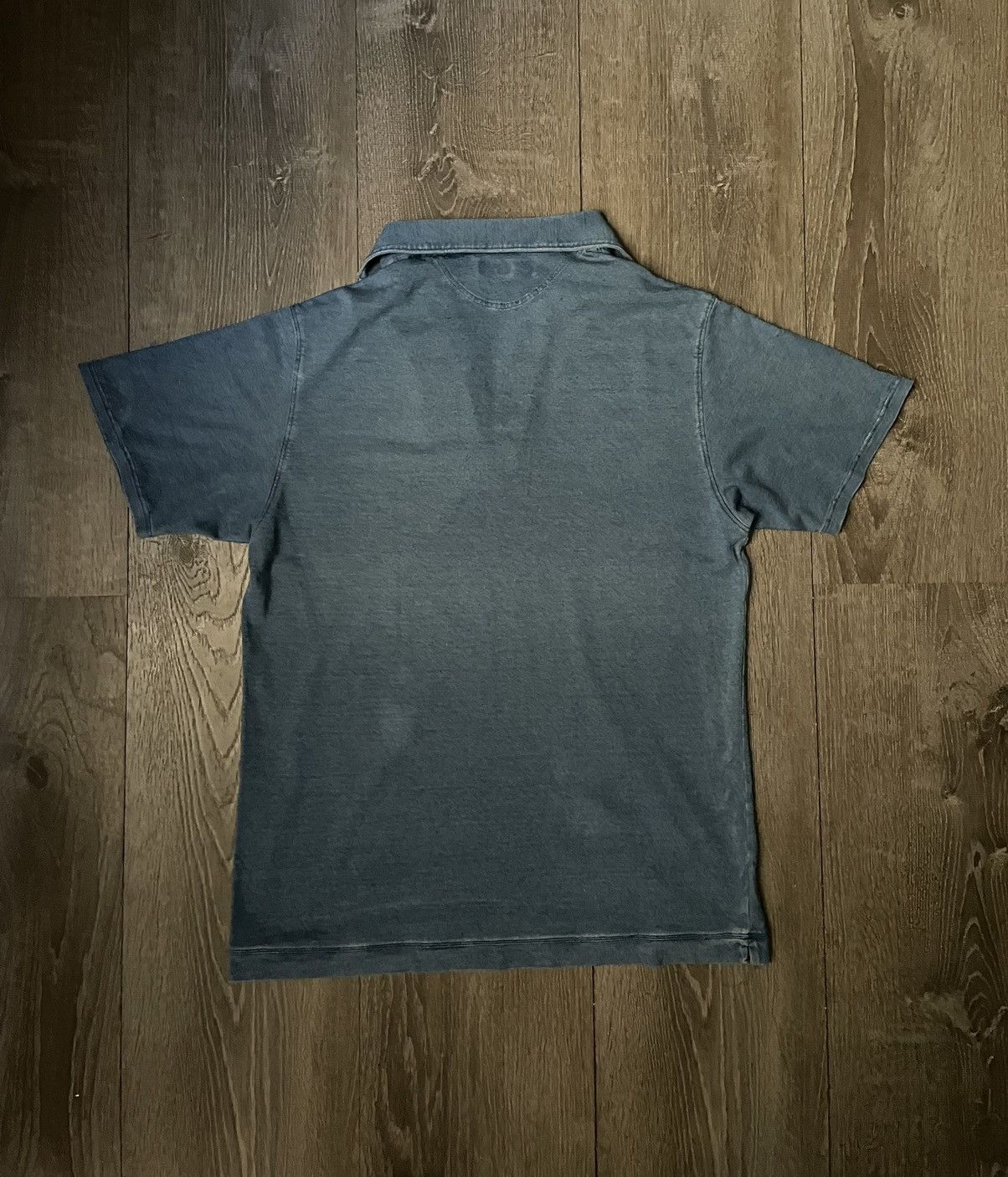 Domenico Vacca Domenico Vacca Denim Cotton Polo Size US L / EU 52-54 / 3 - 3 Thumbnail