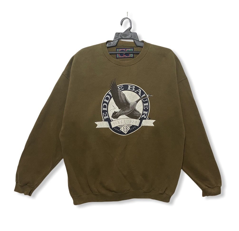 Eddie Bauer Vintage Eddie Bauer Sweatshirt Size US L / EU 52-54 / 3 - 1 Thumbnail