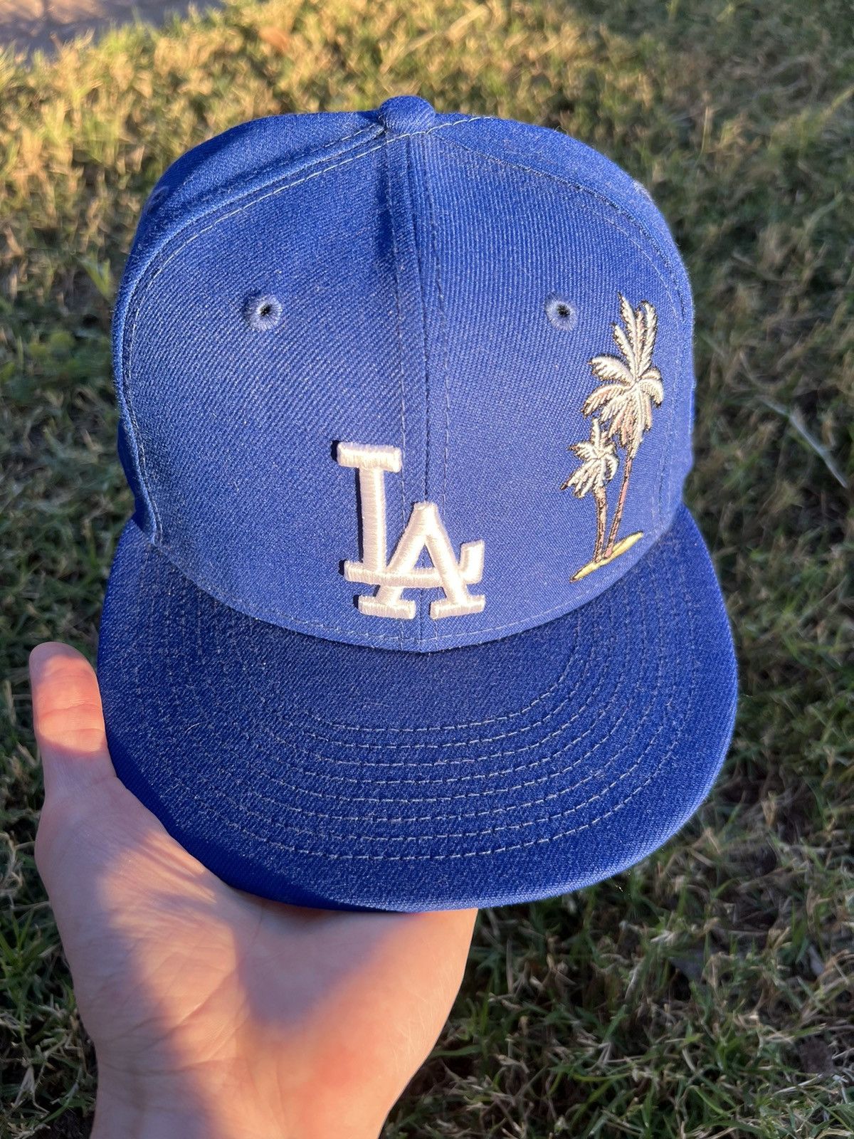 New Era Los Angeles Dodgers Palm Tree Fitted Hat | Grailed