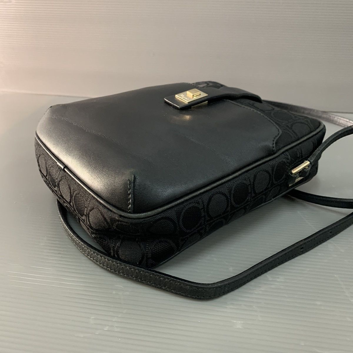 Salvatore Ferragamo Salvatore Ferragamo Black Slingbag Size ONE SIZE - 7 Thumbnail