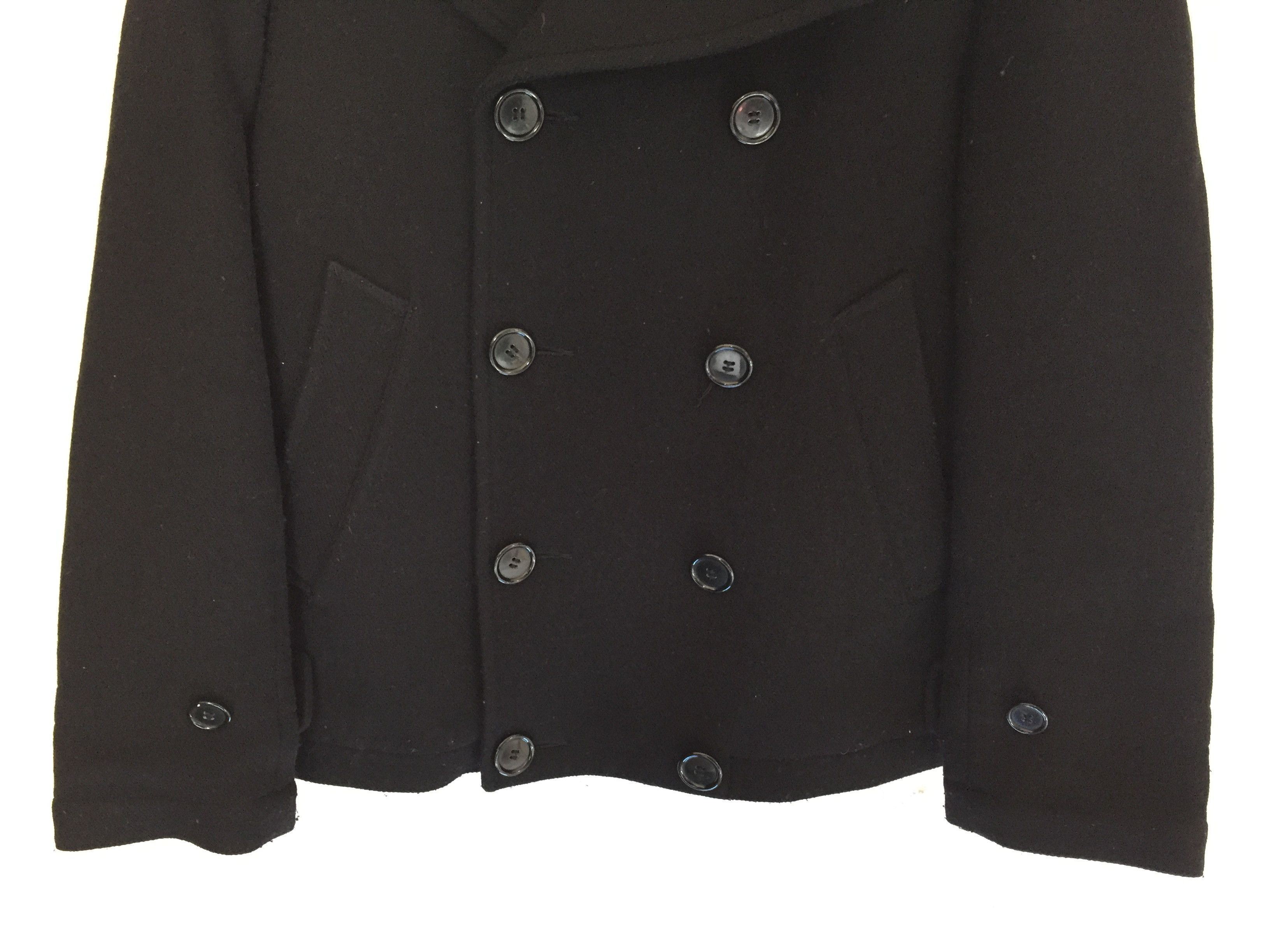CABANE de ZUCCa 90's ZUCCA by Issey Miyake pea coat hoodie Size US M / EU 48-50 / 2 - 4 Thumbnail