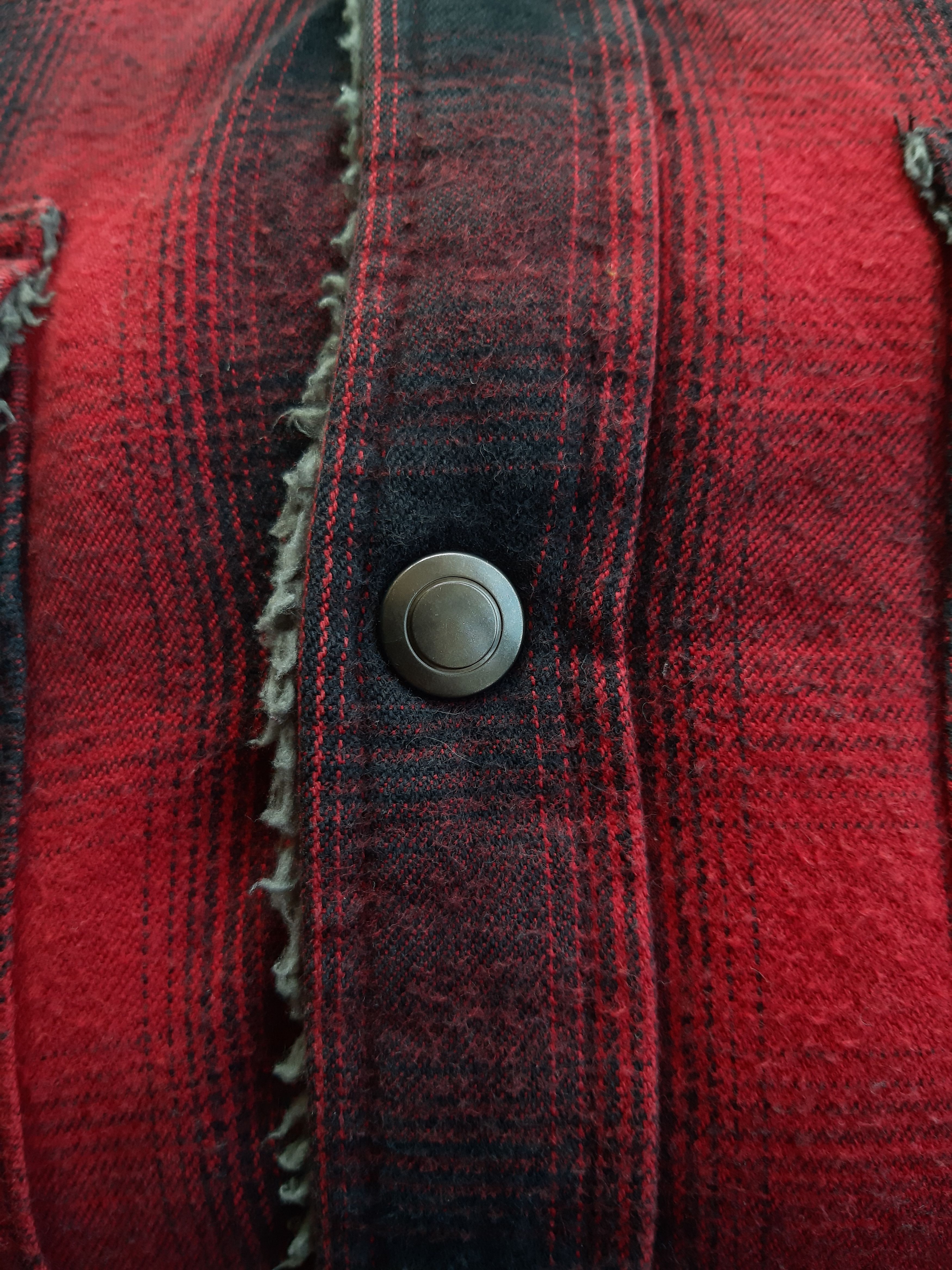 Japanese Brand Vintage Back Number Japan Casual Flanner Hoodie Size US L / EU 52-54 / 3 - 5 Thumbnail
