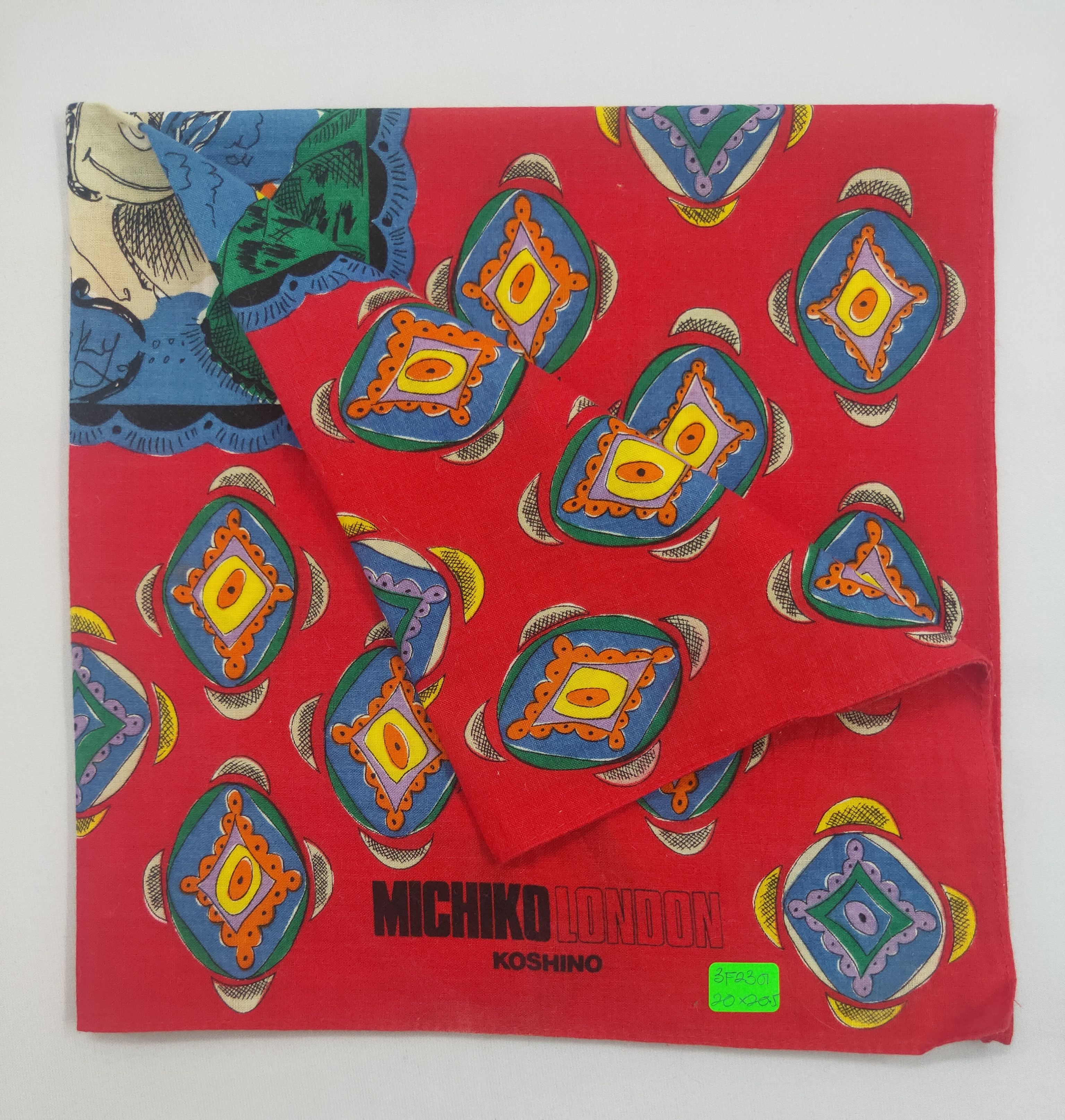 Michiko Koshino London Mkl Handkerchief neckerchief bandana - 3F2301 Size ONE SIZE - 5 Thumbnail