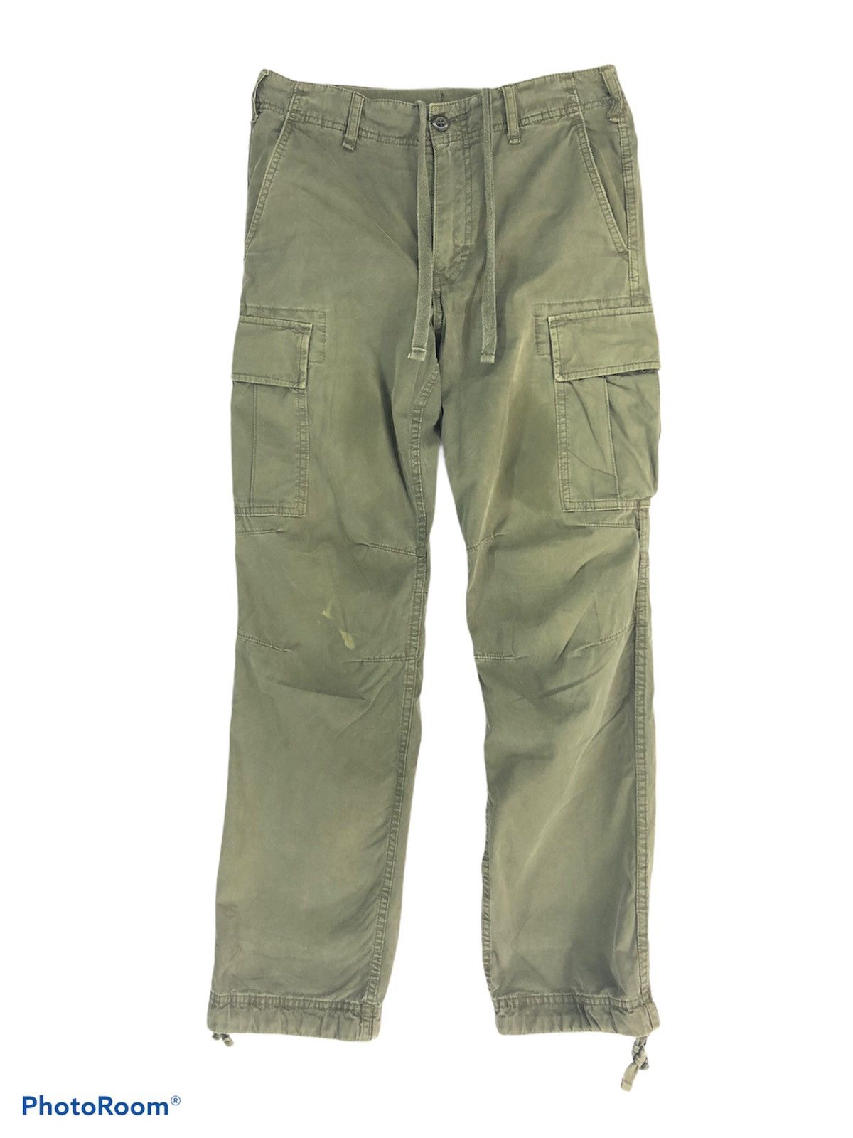 uniqlo drawstring cargo 6 multipocket utility pants