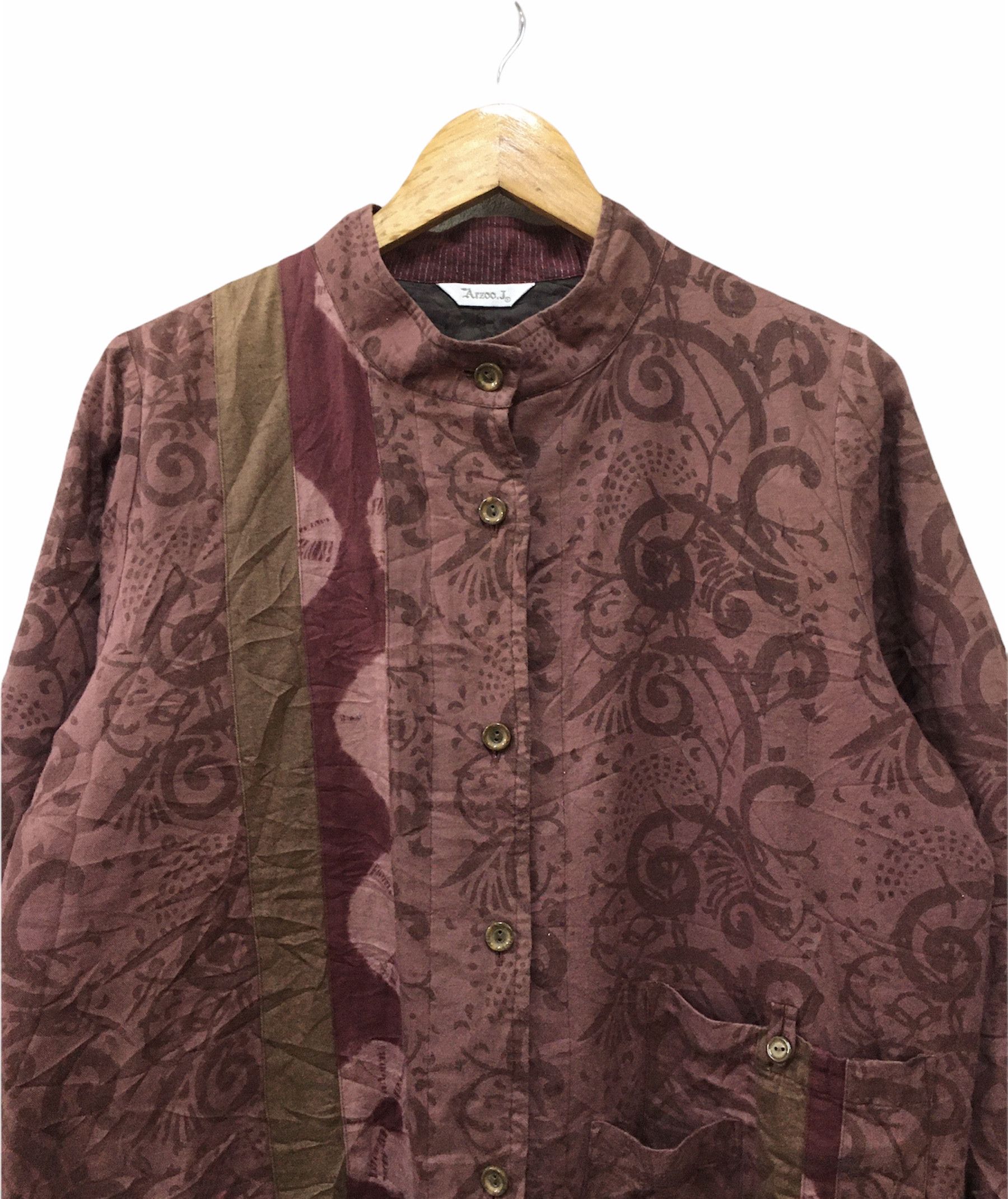 Japanese Brand Vintage Arzoo.J Patchwork Style Inspired Kapital Size US M / EU 48-50 / 2 - 4 Thumbnail