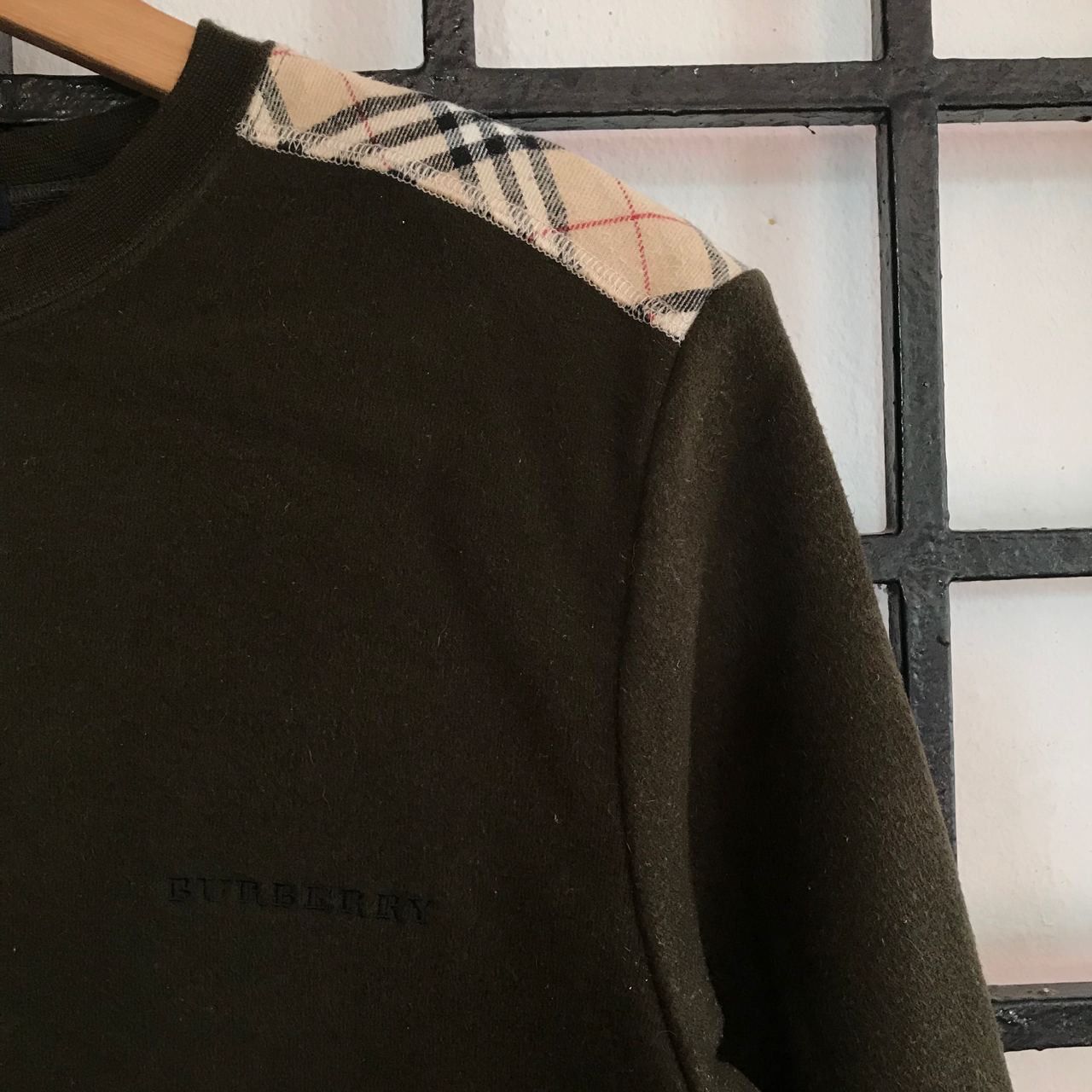 Burberry 🔥 Vintage BURBERRY LONDON NOVA CHECK Sweatshirt Style Size US S / EU 44-46 / 1 - 2 Thumbnail