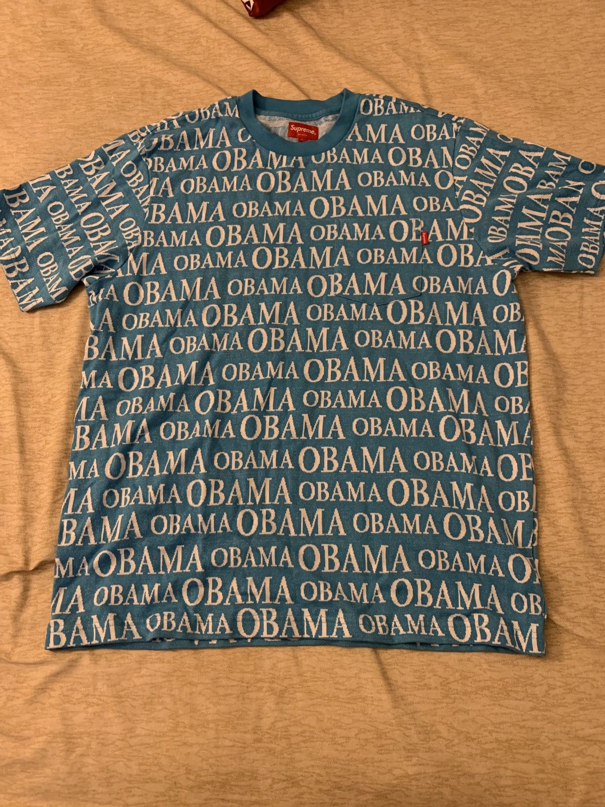 Supreme Obama Jacquard Tee | Grailed